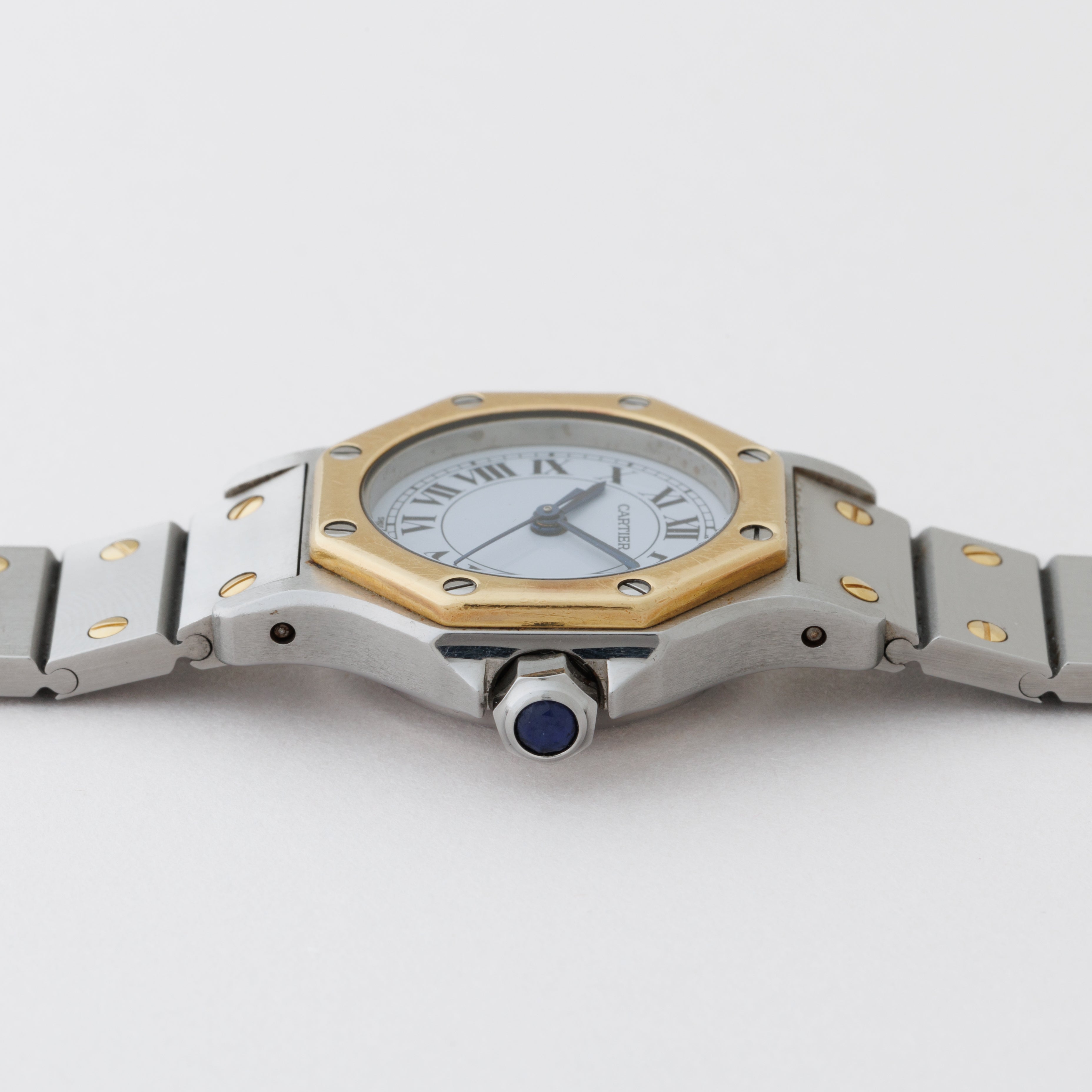 サントス オクタゴン 1980年代製 Ref.0907 SMサイズ コンビ