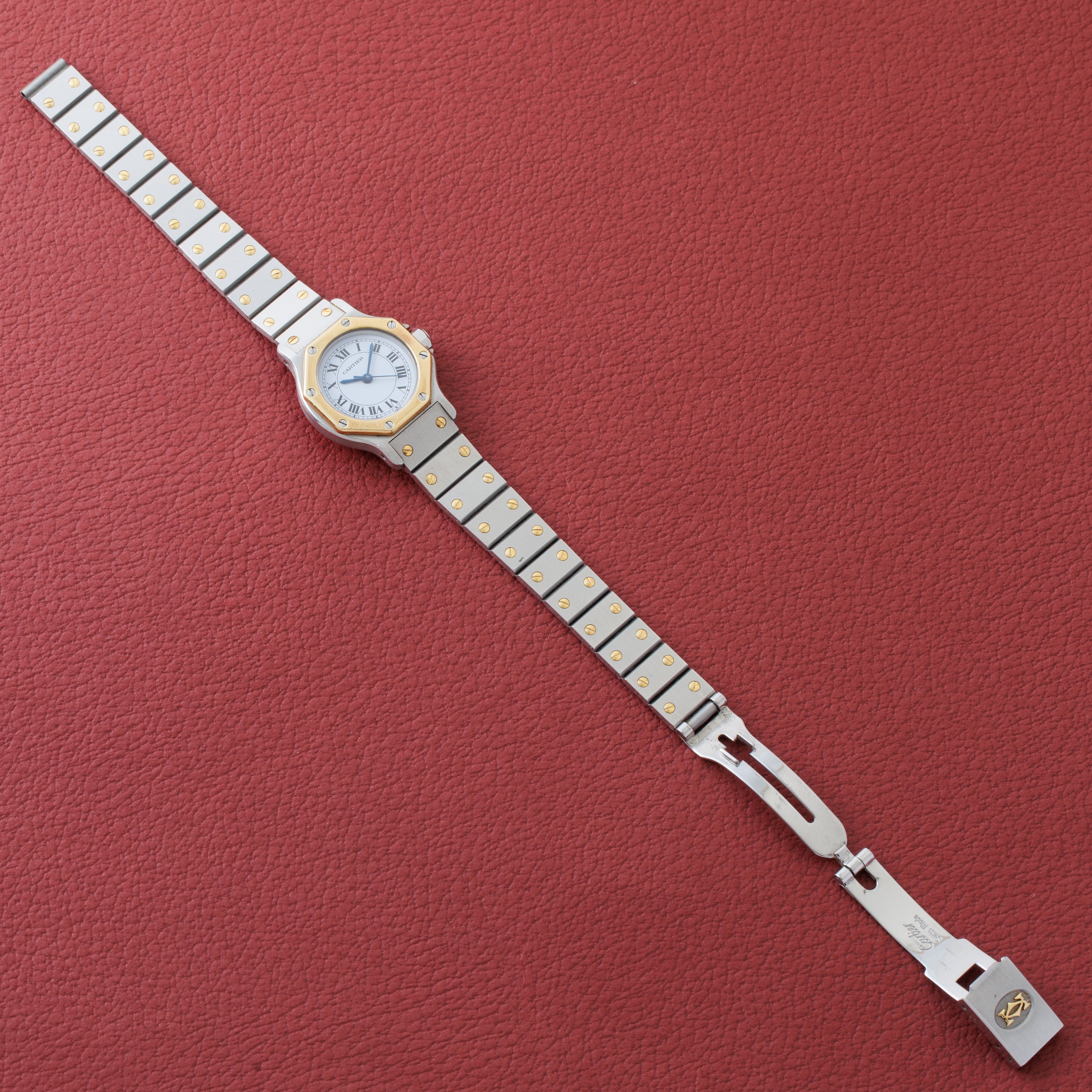 サントス オクタゴン 1980年代製 Ref.0907 SMサイズ コンビ