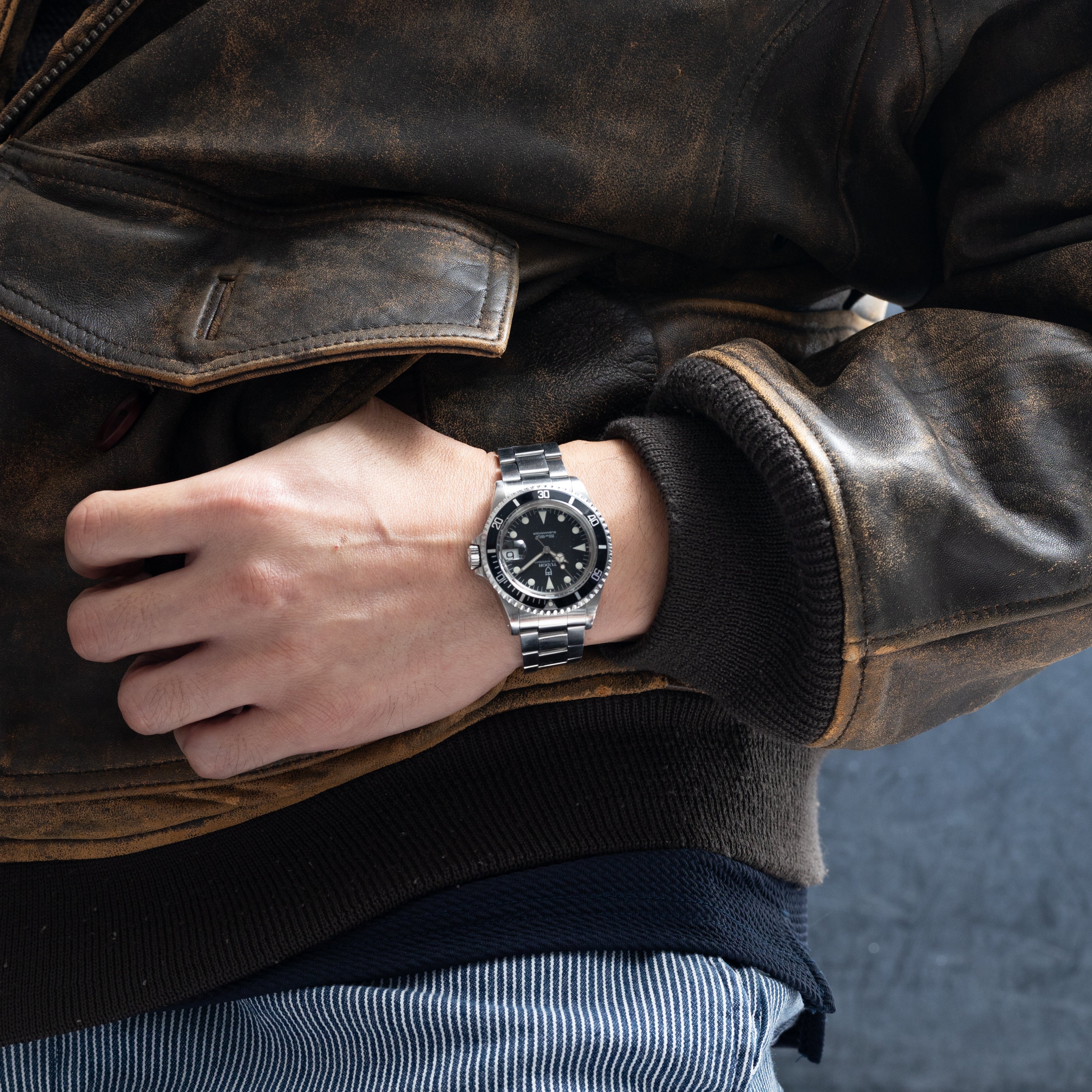 チューダー サブマリーナー 1992年製 Ref.79090 ブラックダイヤル 箱付き