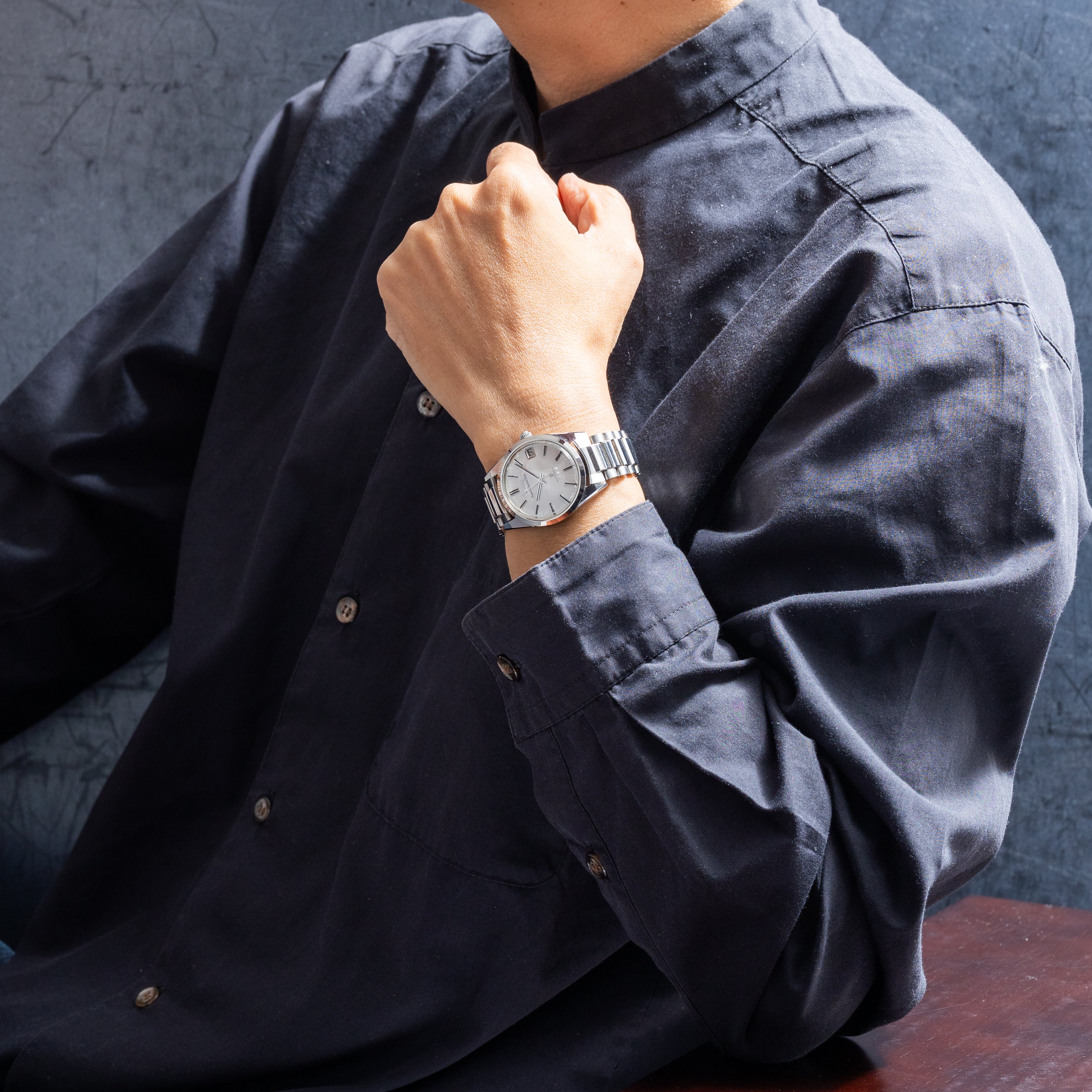 シチズン スーパークリスタルデイト 1967年製 シルバーダイヤル