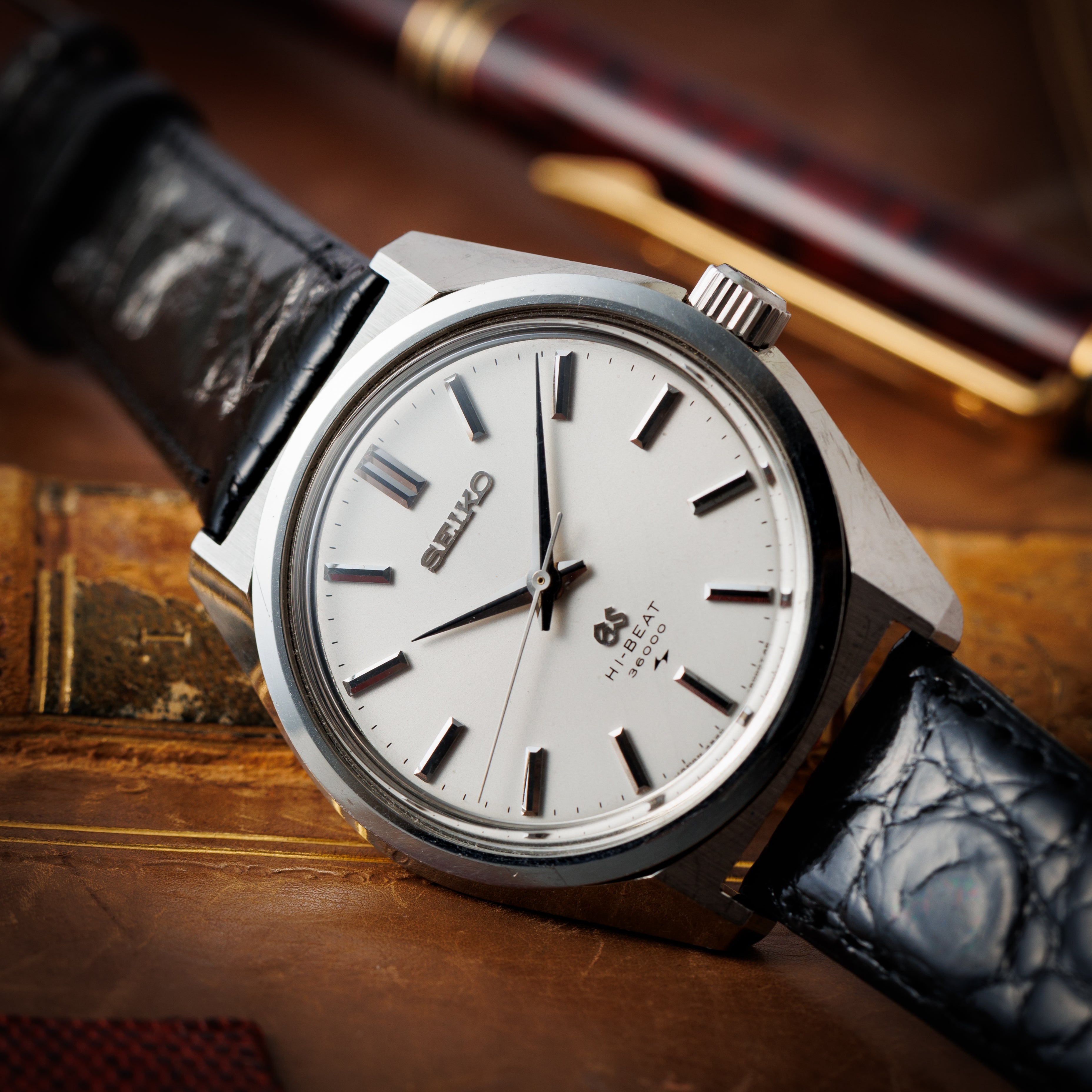 グランドセイコー ハイビート 手巻き10振動 セイコースタイルケース 1968年製 Ref.4520-8000 45GS