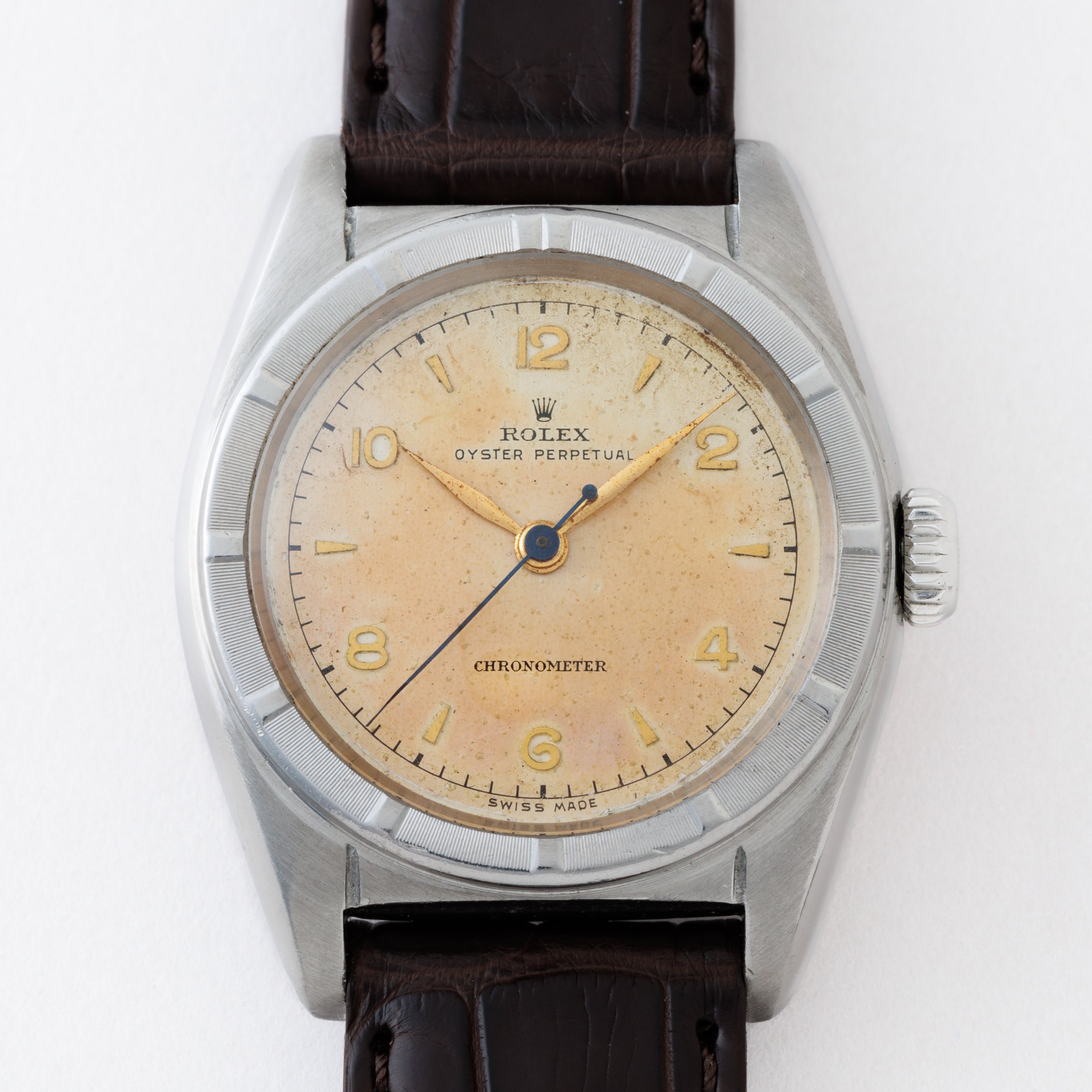 ロレックス バブルバック 1950年製 Ref.6015 スーパーオイスター