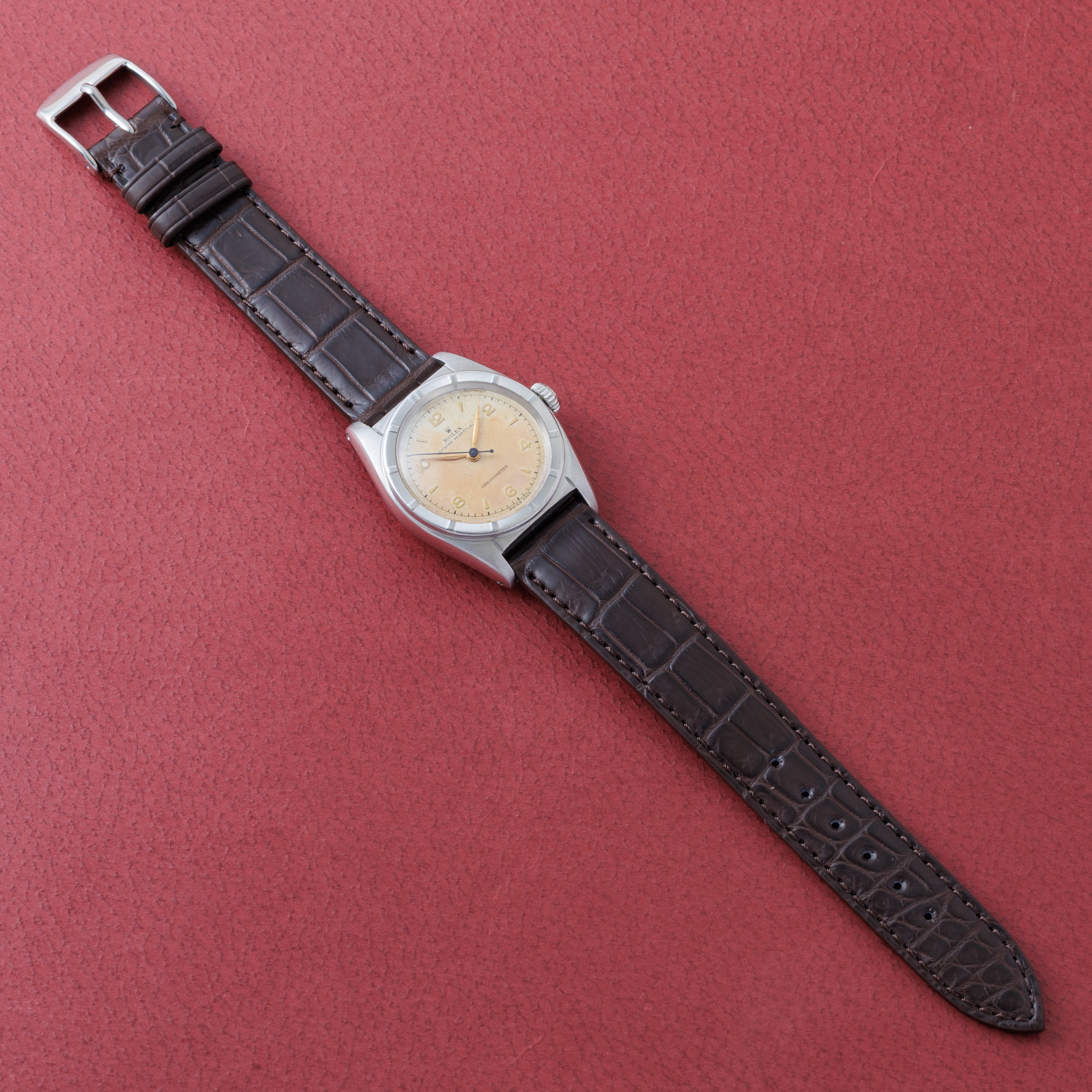 ロレックス バブルバック 1950年製 Ref.6015 スーパーオイスター