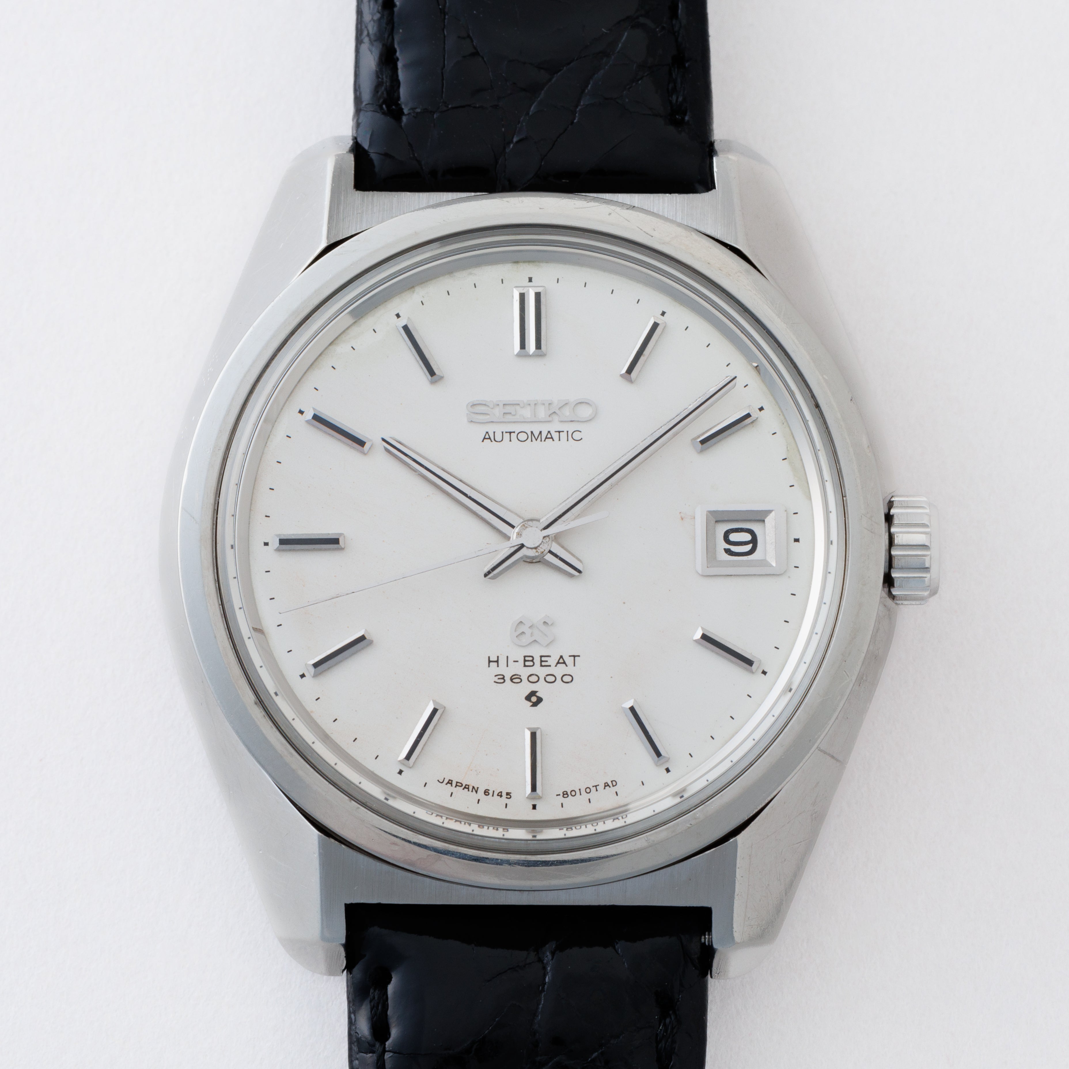 グランドセイコー 36000 1969年製 Ref.6145-8000 61GS 10振動自動巻き シルバーダイヤル