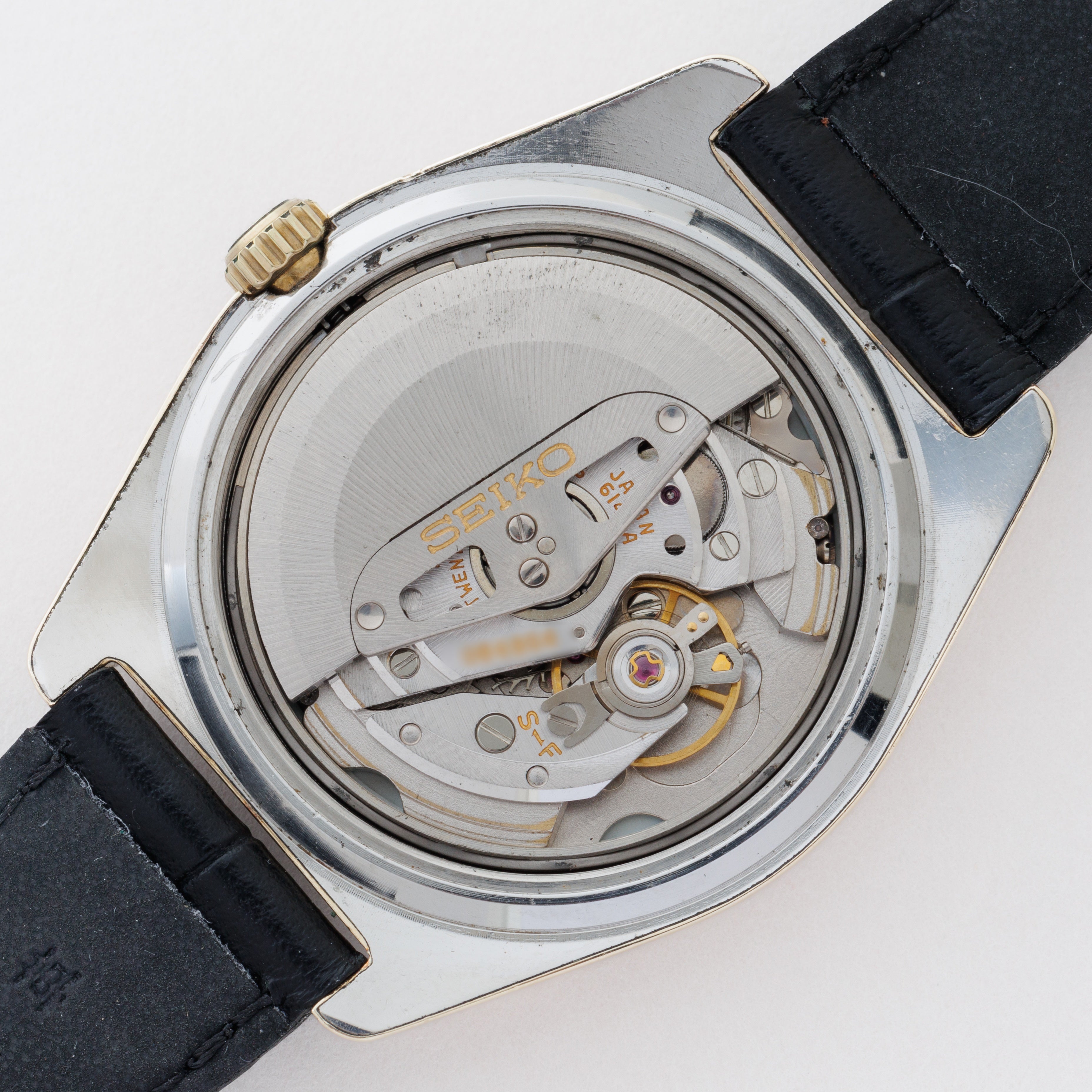 グランドセイコー 36000 1969年製 Ref.6145-8000 CAPゴールド 61GS セイコー革ベルト付き