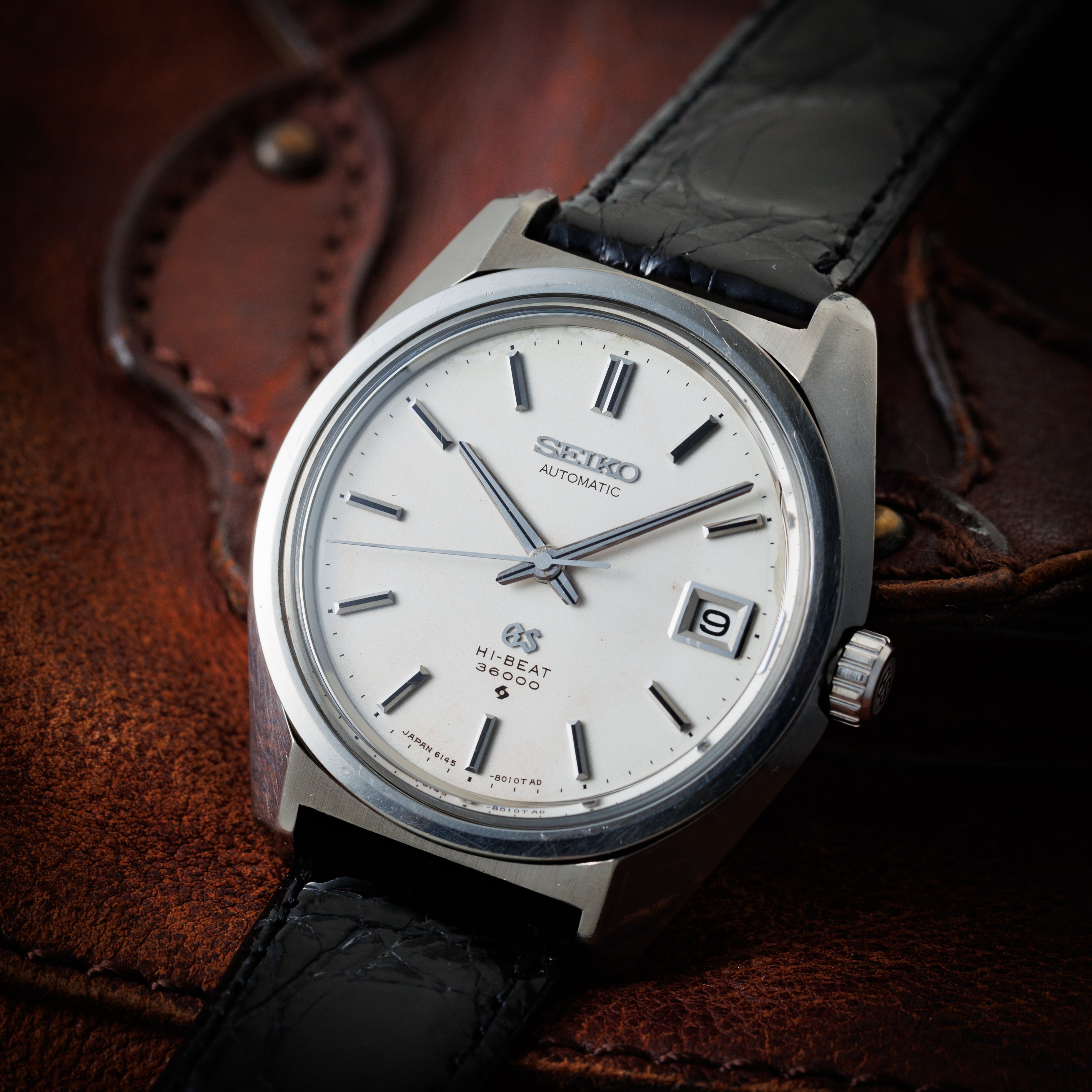 グランドセイコー 36000 1969年製 Ref.6145-8000 61GS 10振動自動巻き シルバーダイヤル