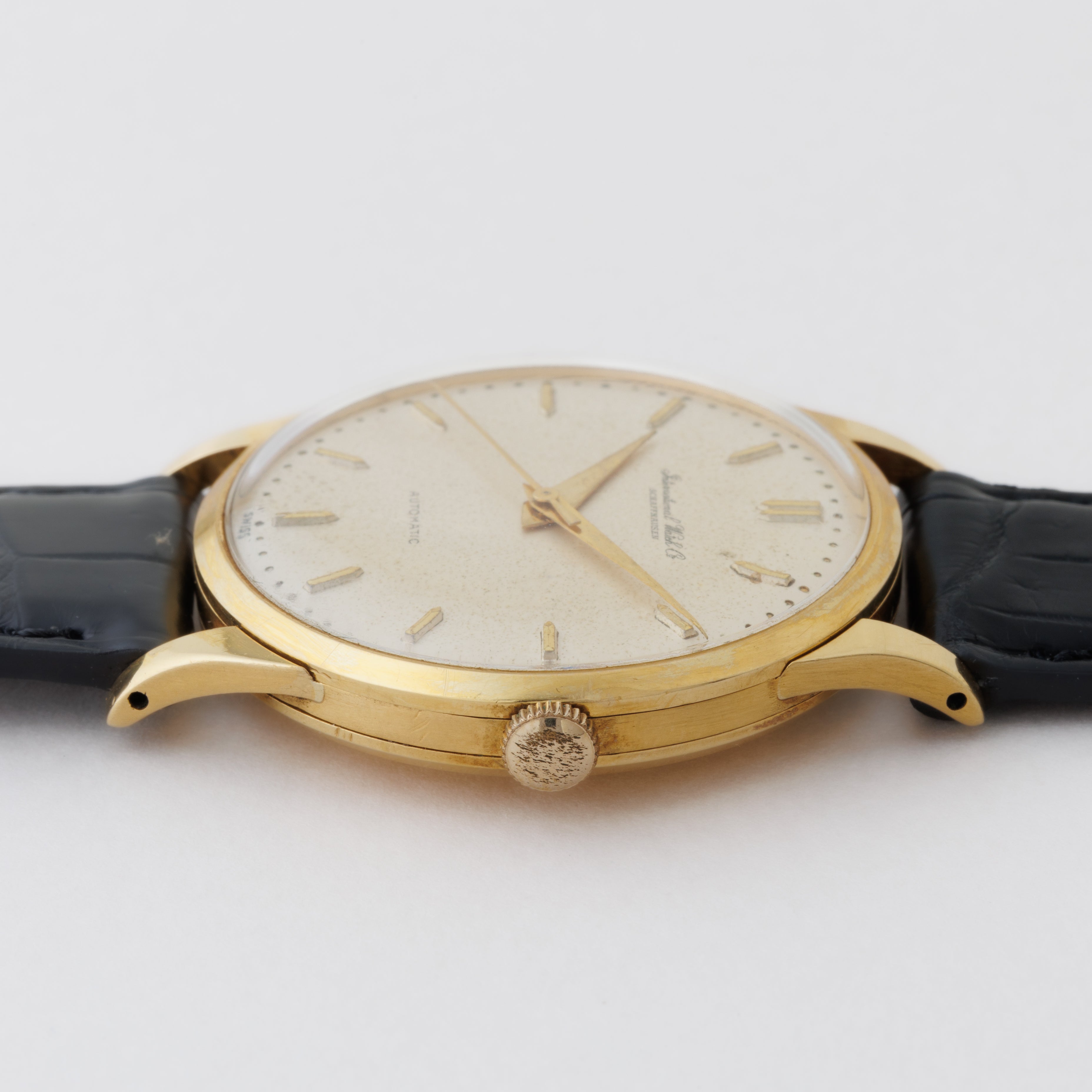 IWC 18金無垢ラウンドケース 1958年製 ペラトン式自動巻き Cal.852搭載