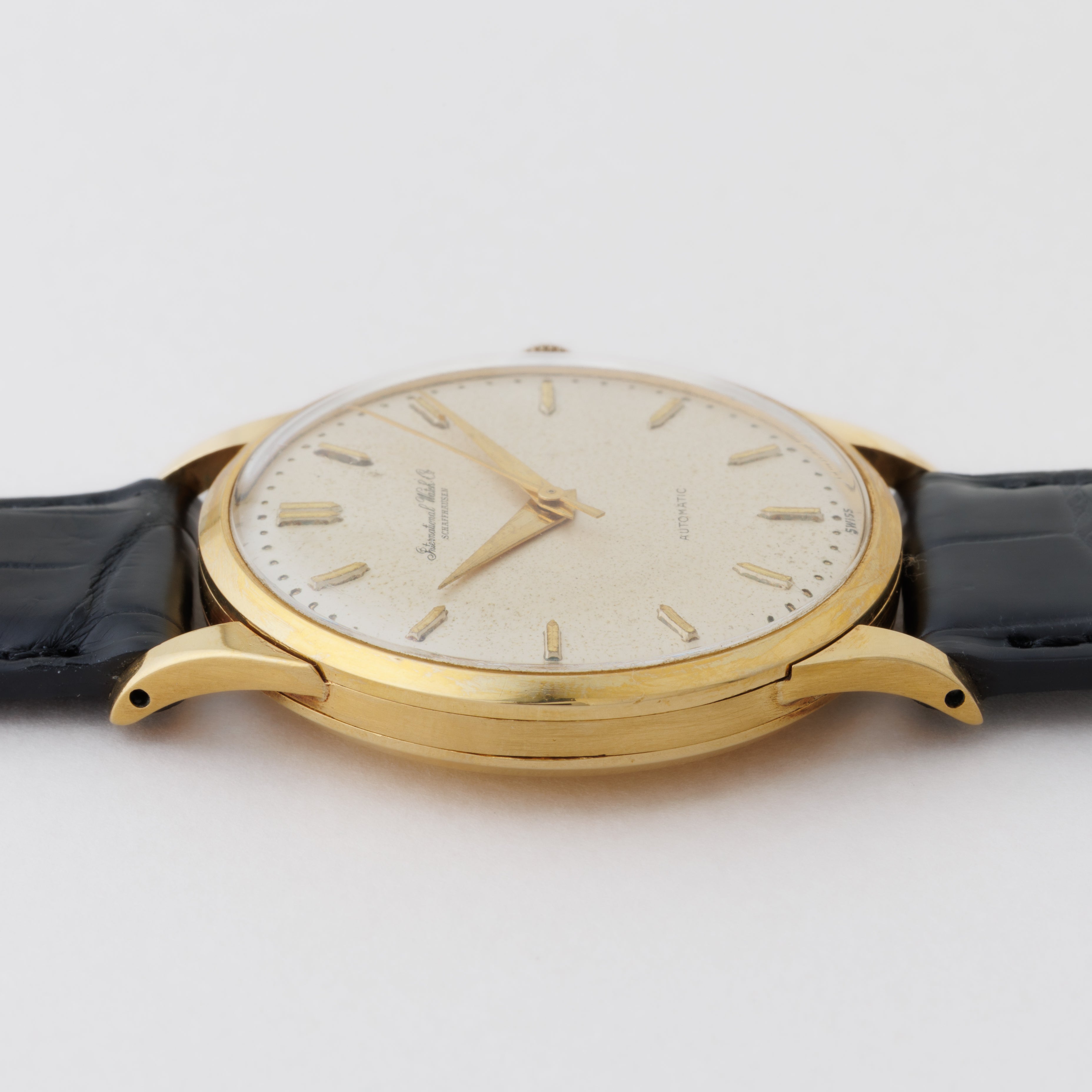 IWC 18金無垢ラウンドケース 1958年製 ペラトン式自動巻き Cal.852搭載