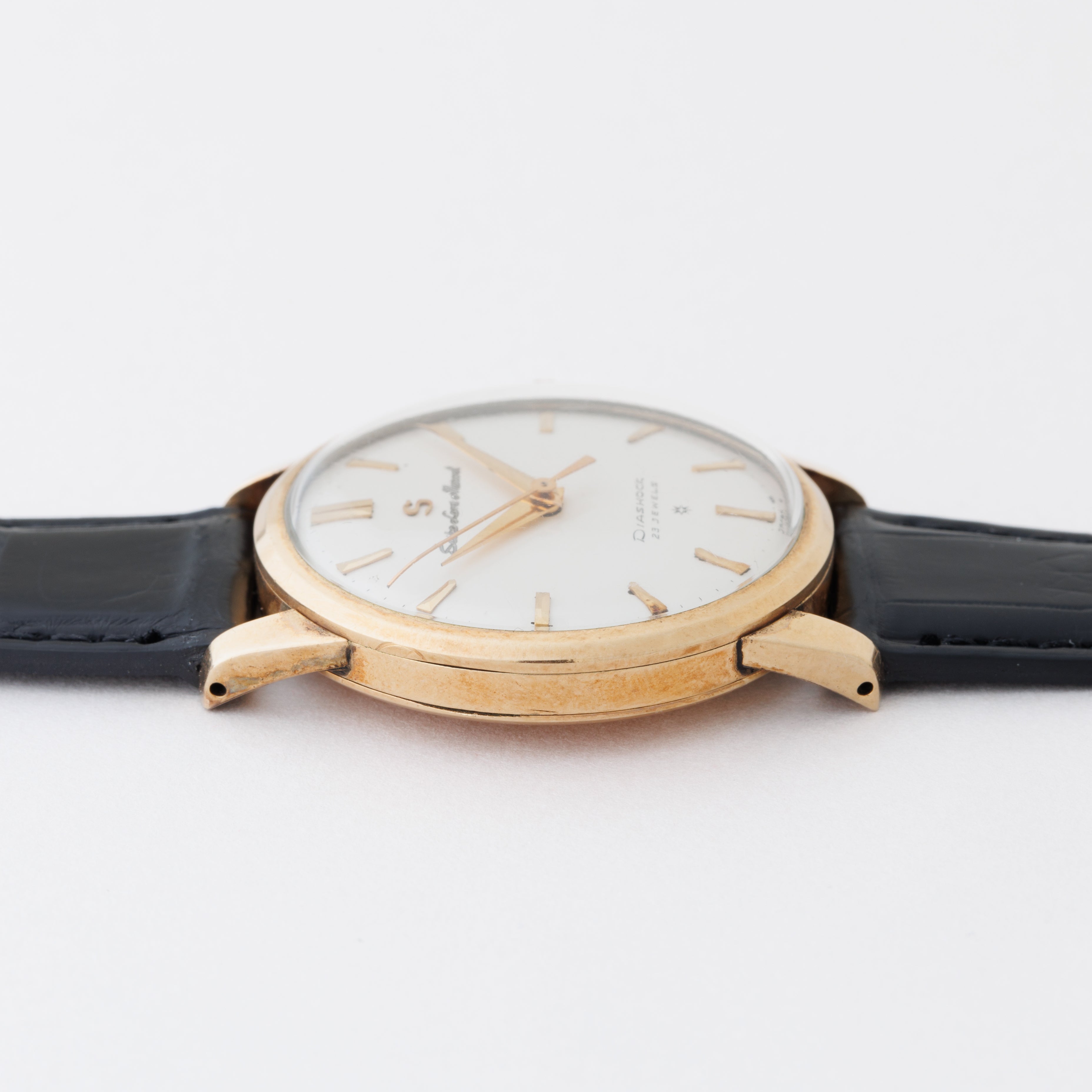 セイコー ロードマーベル 14金張り 1958年製 Ref.14057 手巻き 彫文字 SD文字盤