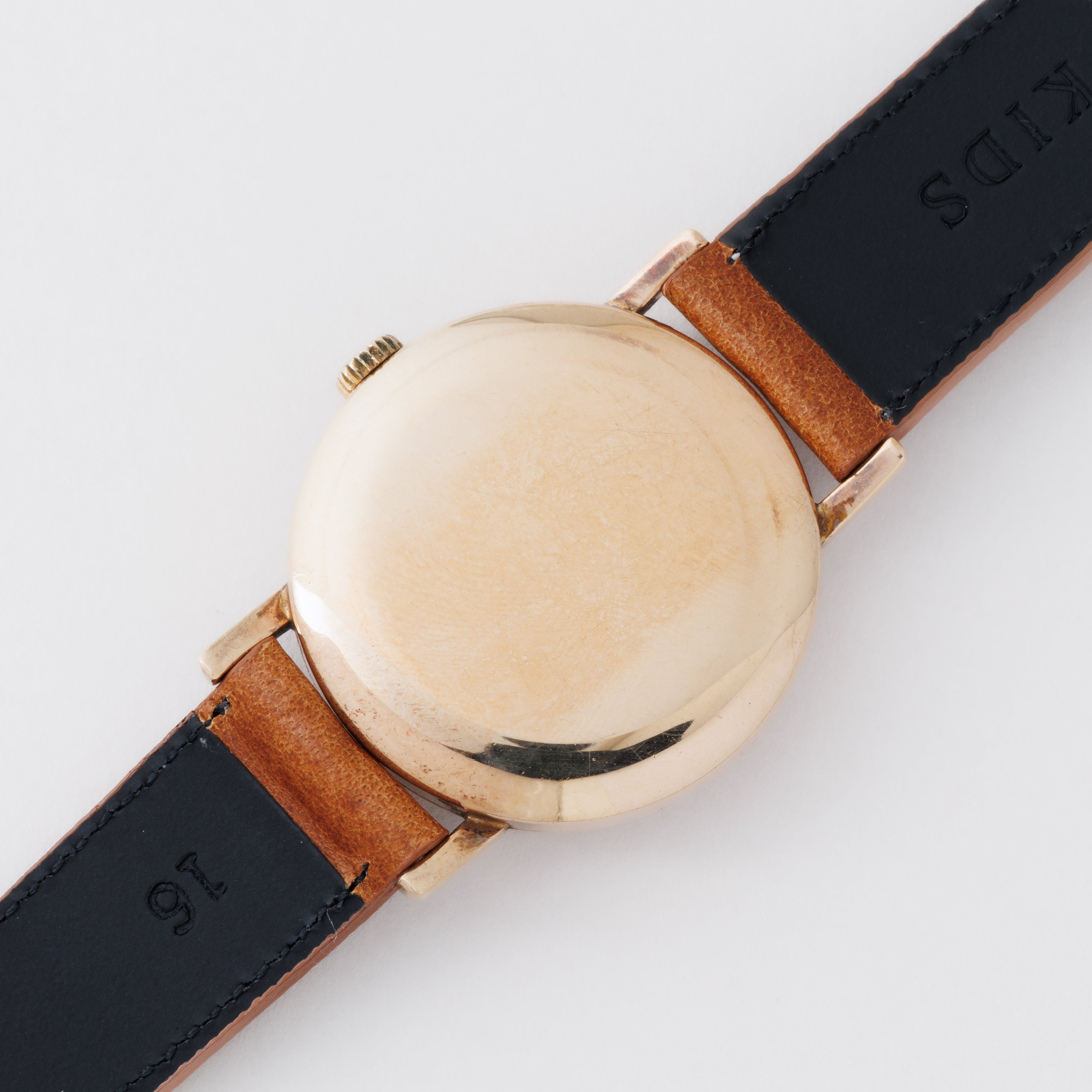 チューダー 9金無垢 小バラ 手巻 1950年代製 飛びアラビアダイヤル