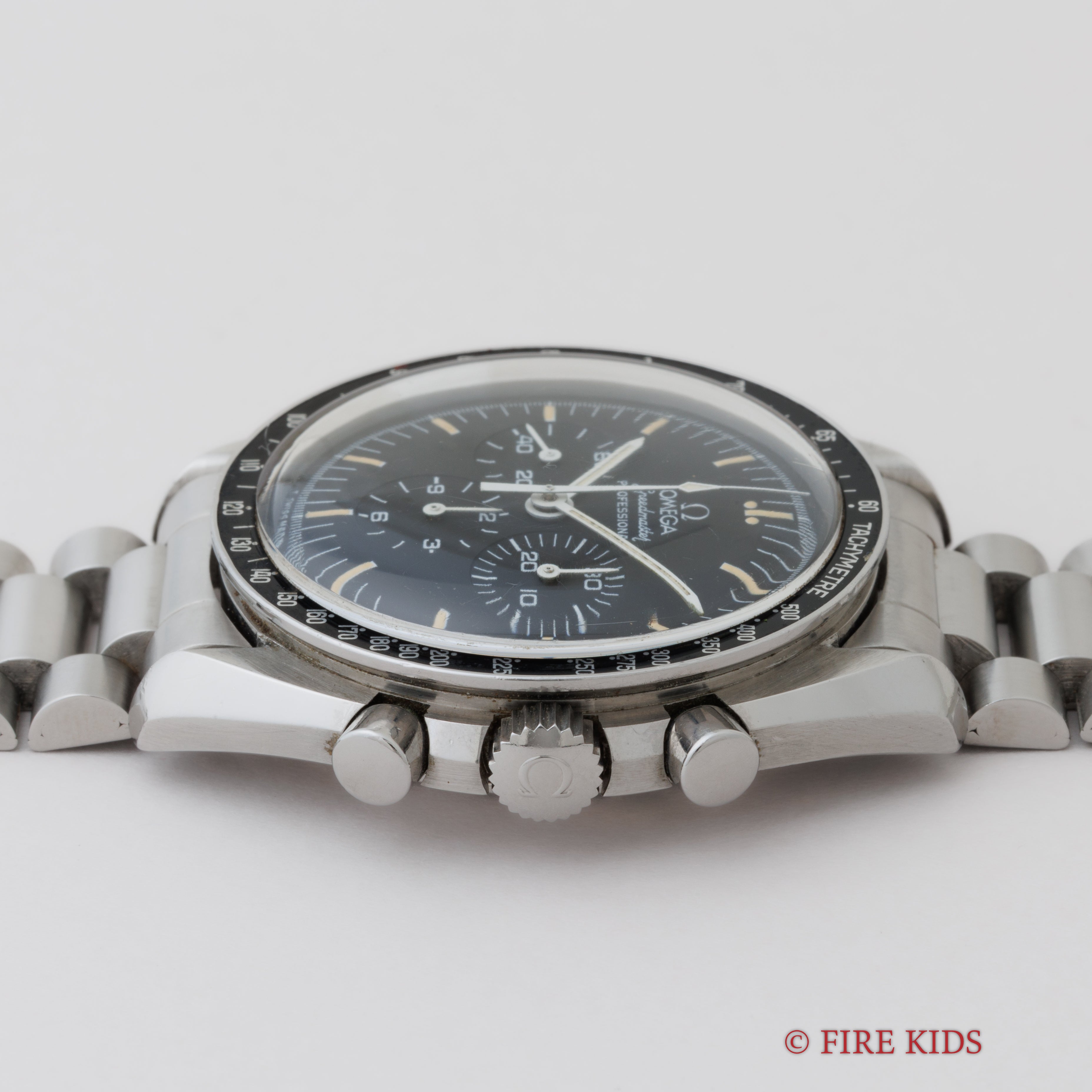 オメガ スピードマスタープロフェッショナル 1989年製 Ref.145.022 5th 20周年記念 下がりr 箱、ギャラ付き