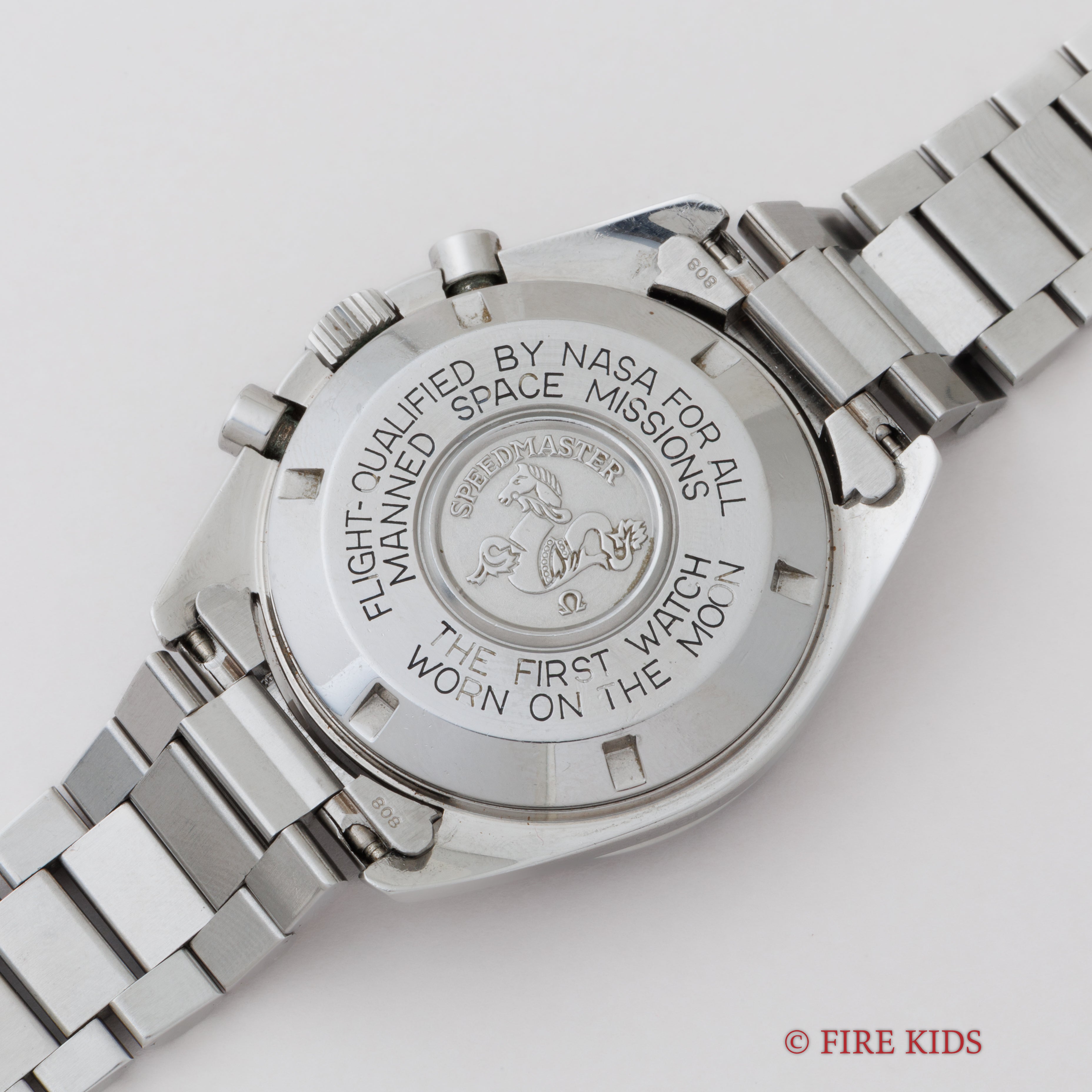 オメガ スピードマスタープロフェッショナル 1989年製 Ref.145.022 5th 20周年記念 下がりr 箱、ギャラ付き