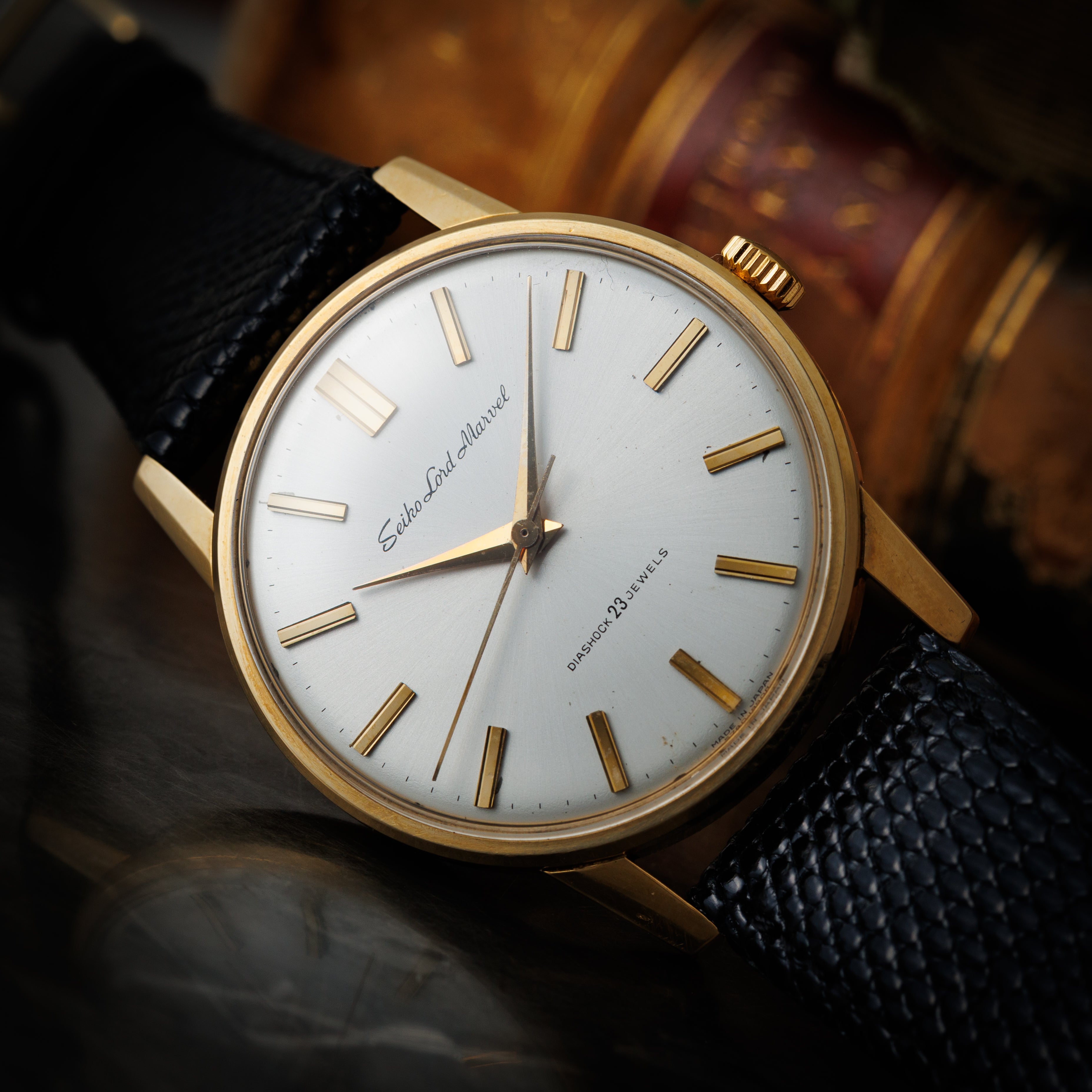 セイコー 18金無垢ロードマーベル 1964年製 手巻き