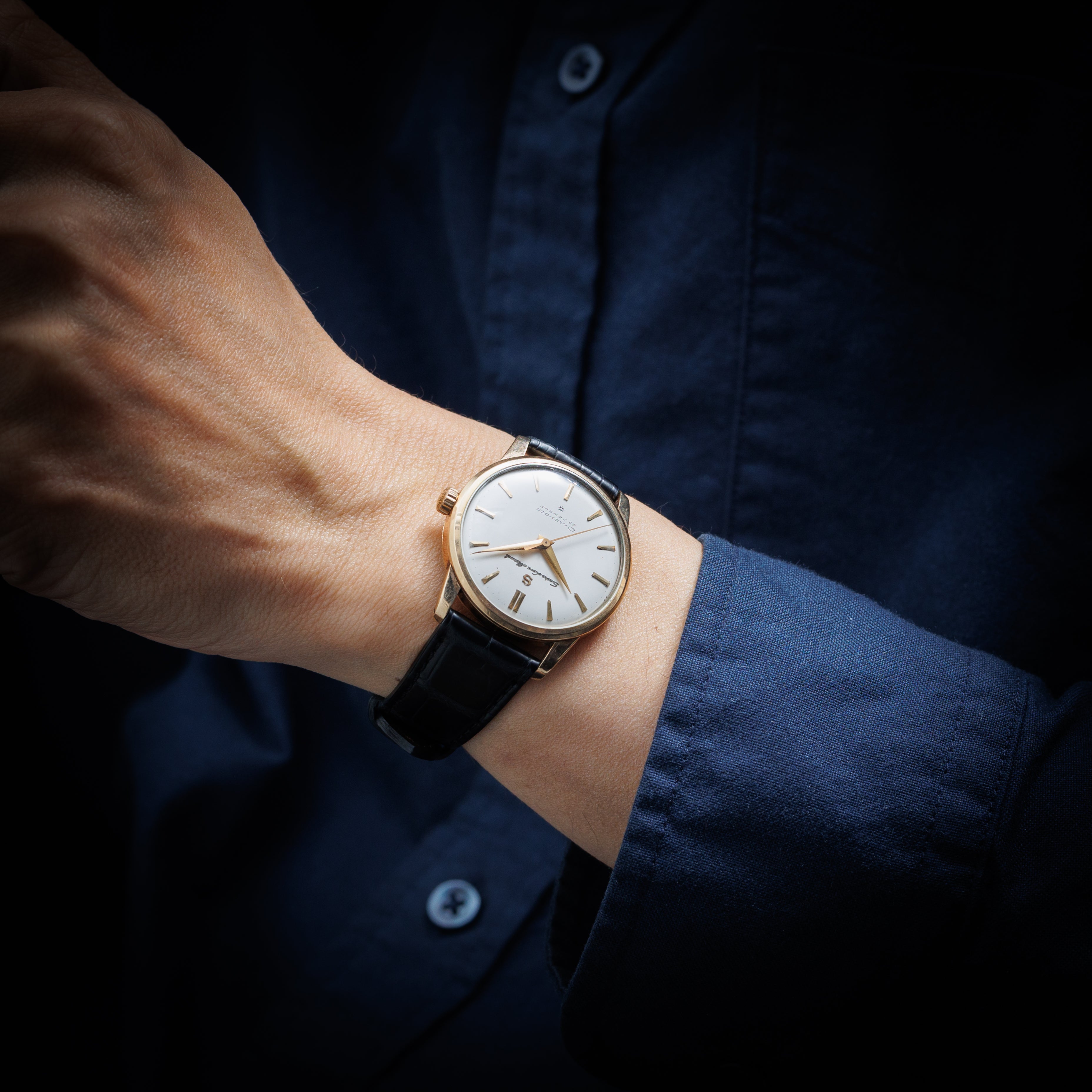 セイコー ロードマーベル 14金張り 1958年製 Ref.14057 手巻き 彫文字 SD文字盤