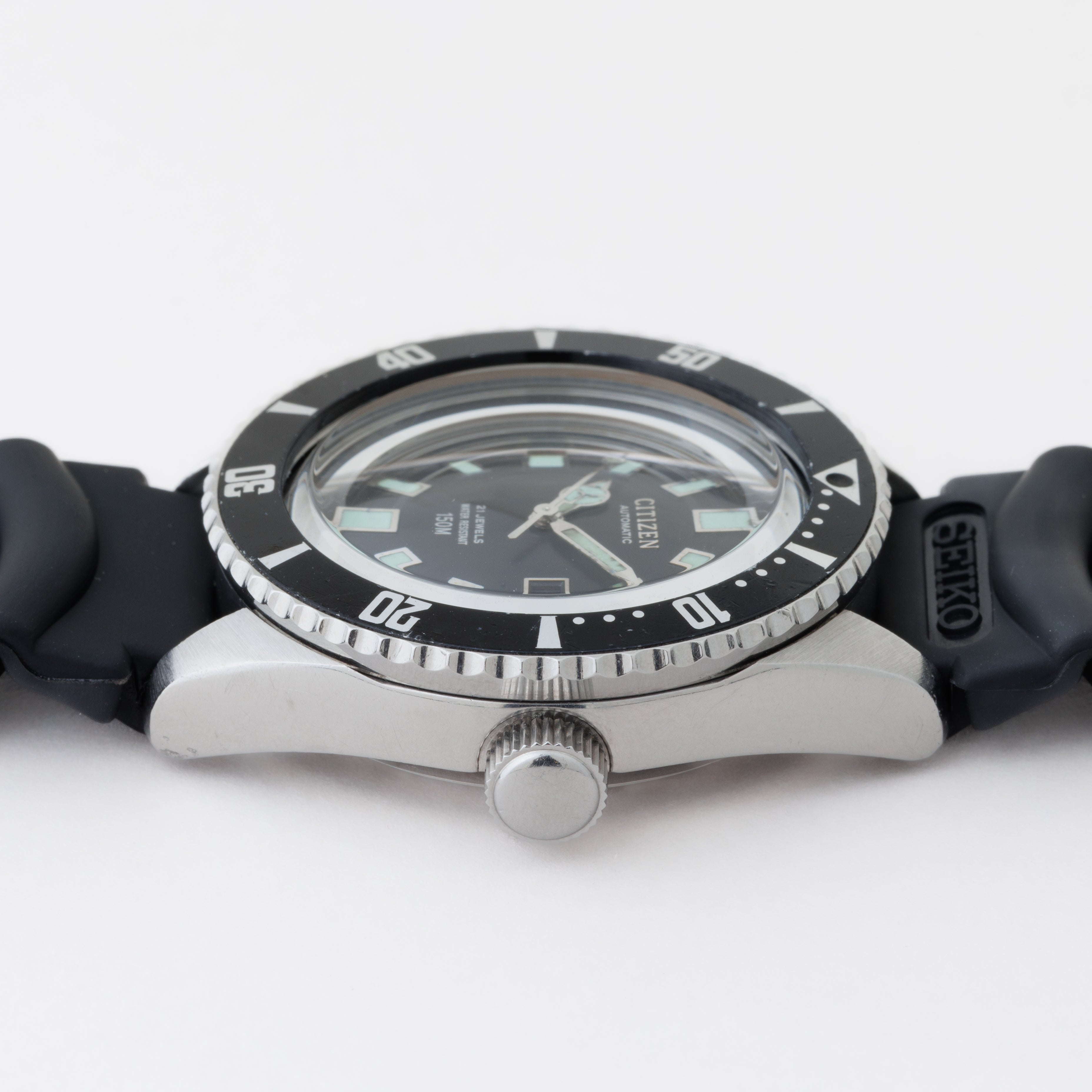 シチズン 150m チャレンジダイバー 1976年製 赤カレンダー 4‐600851Y