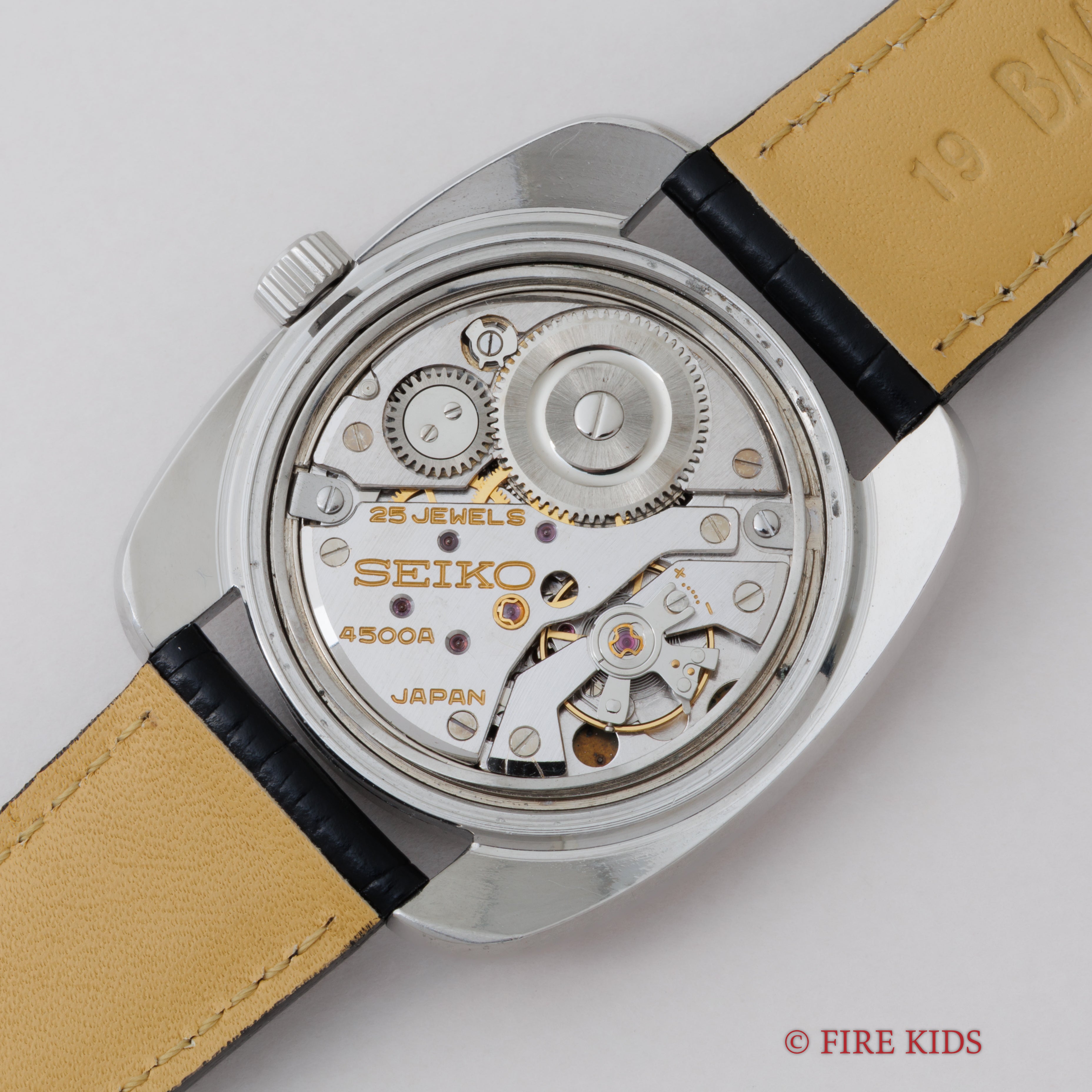 キングセイコー ハイビート 1969年製 Ref.45-8000 10振動手巻き 座布団ケース