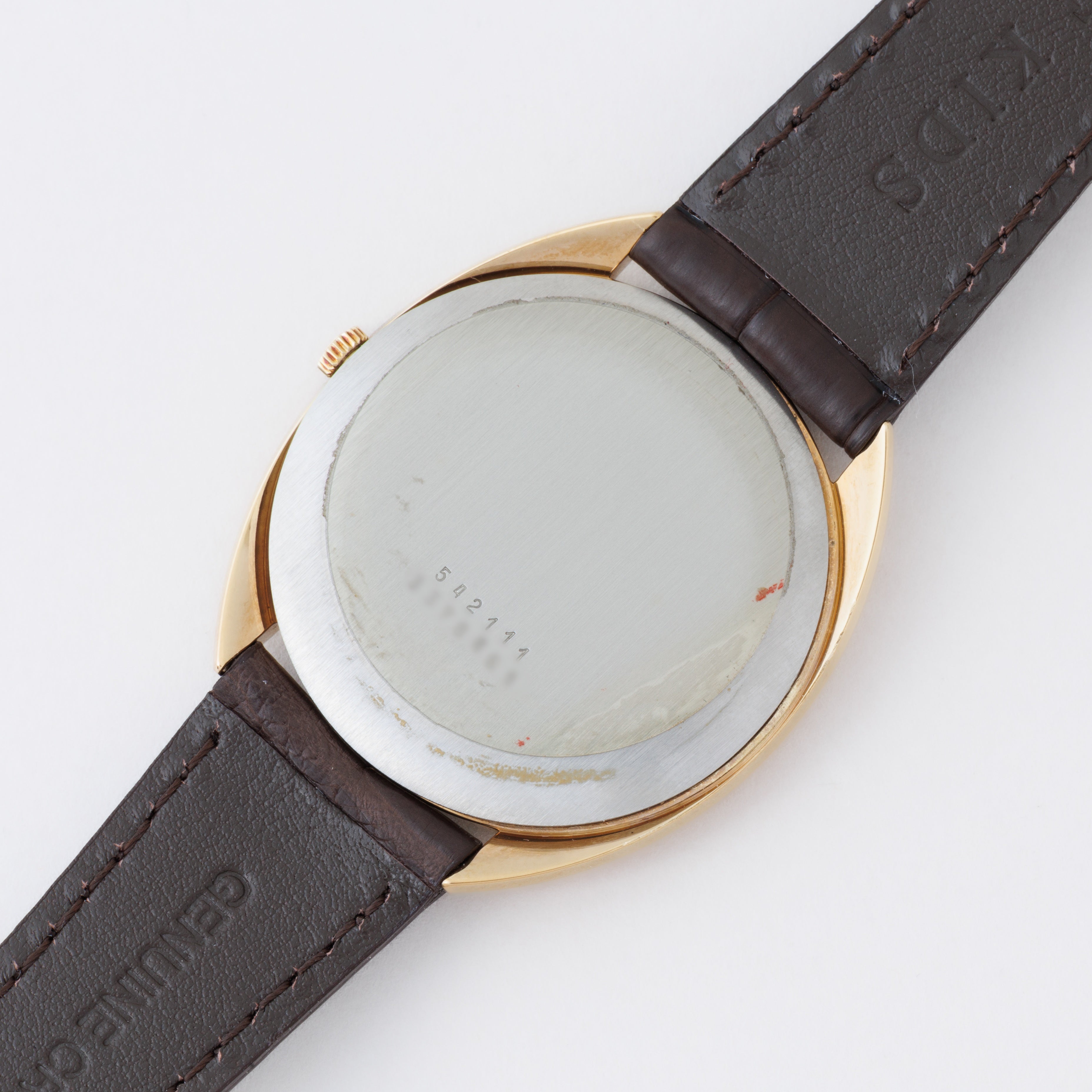 ユニバーサル・ジュネーブ GFトノーケース ウルトラスリム 1970年代製 純正尾錠付き