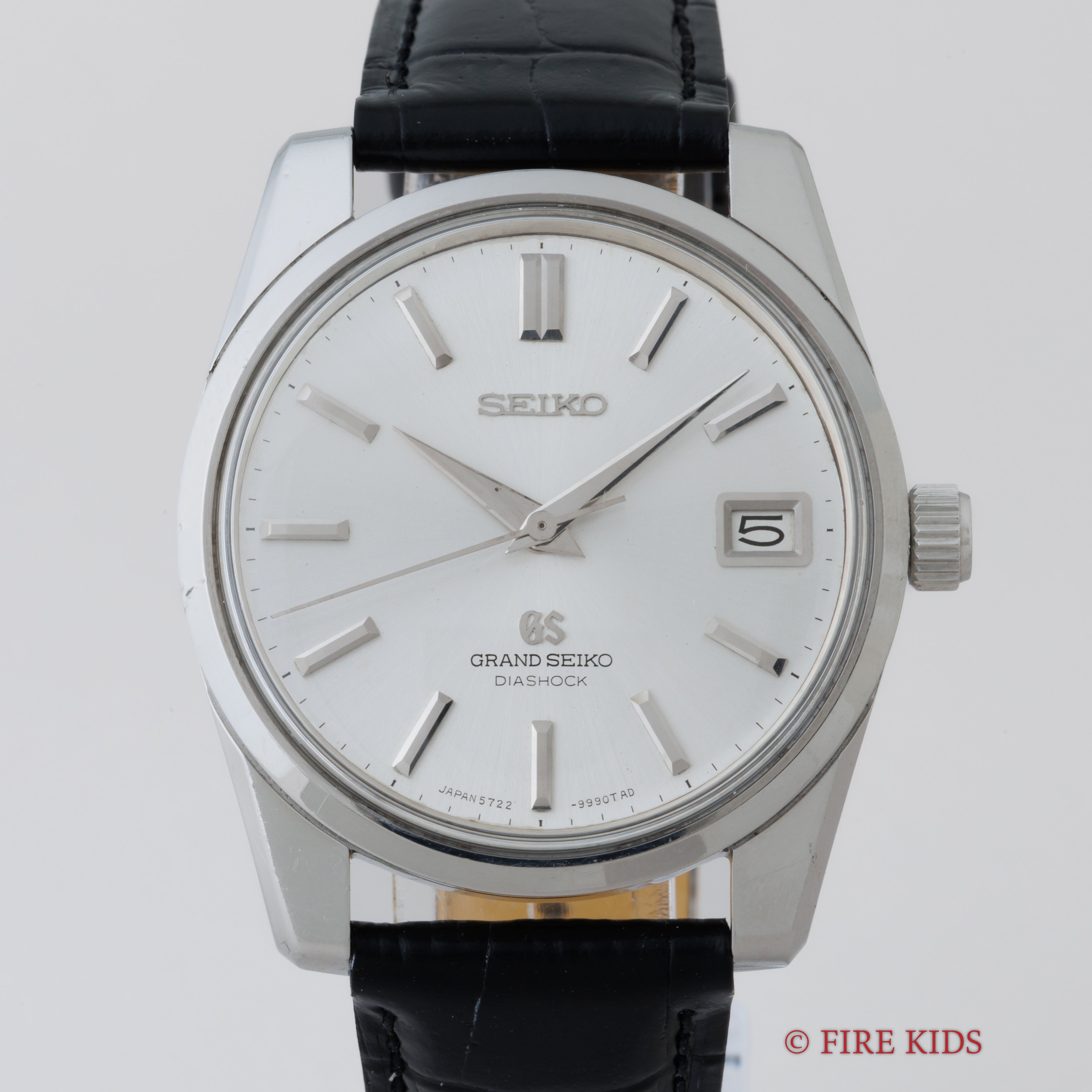 グランドセイコー セカンドモデル後期 1966年製 5722-9990 57GS セルフデーター ロービート手巻