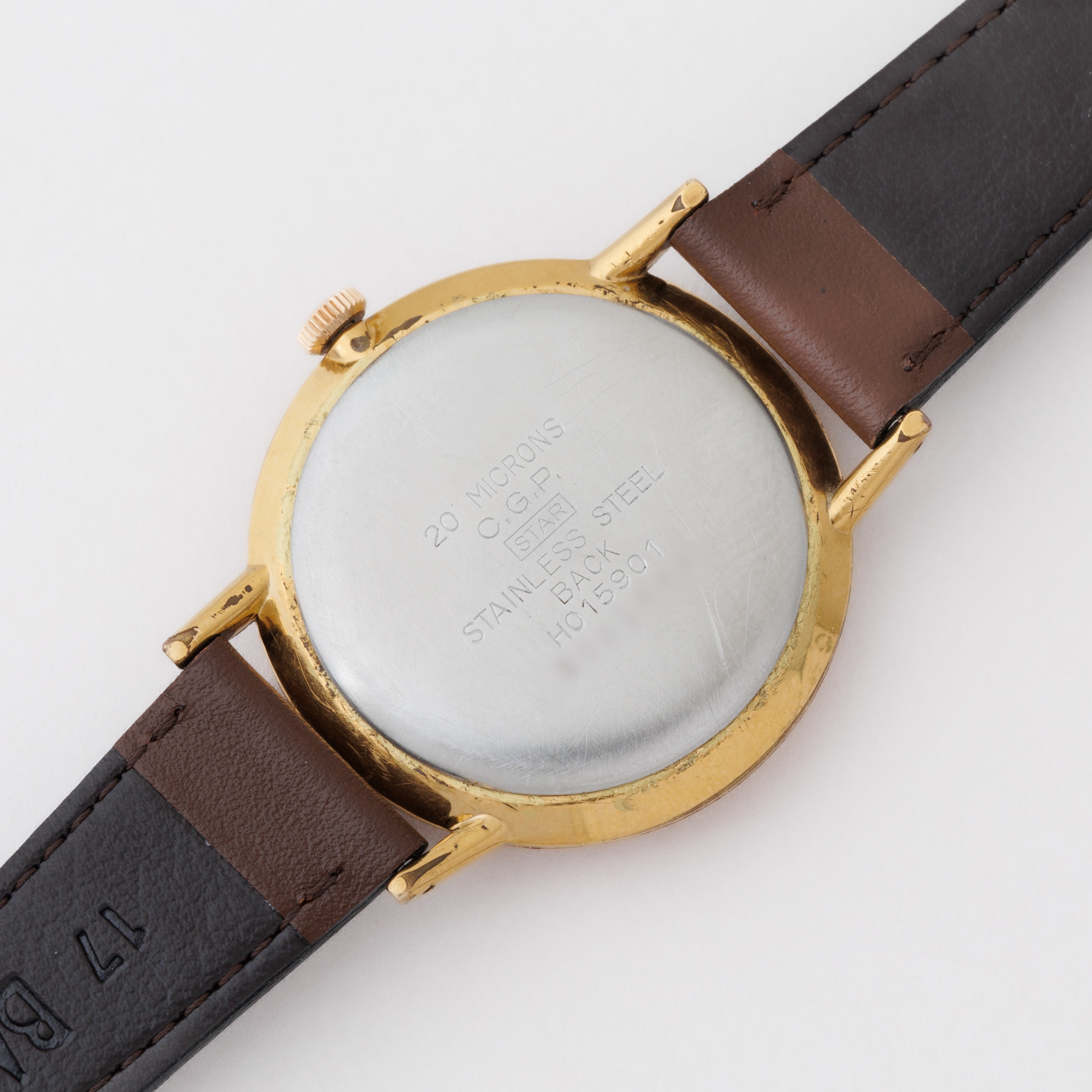 シチズン ホーマー パンジー 1963年製 C.G.Pケース レッドダイヤル