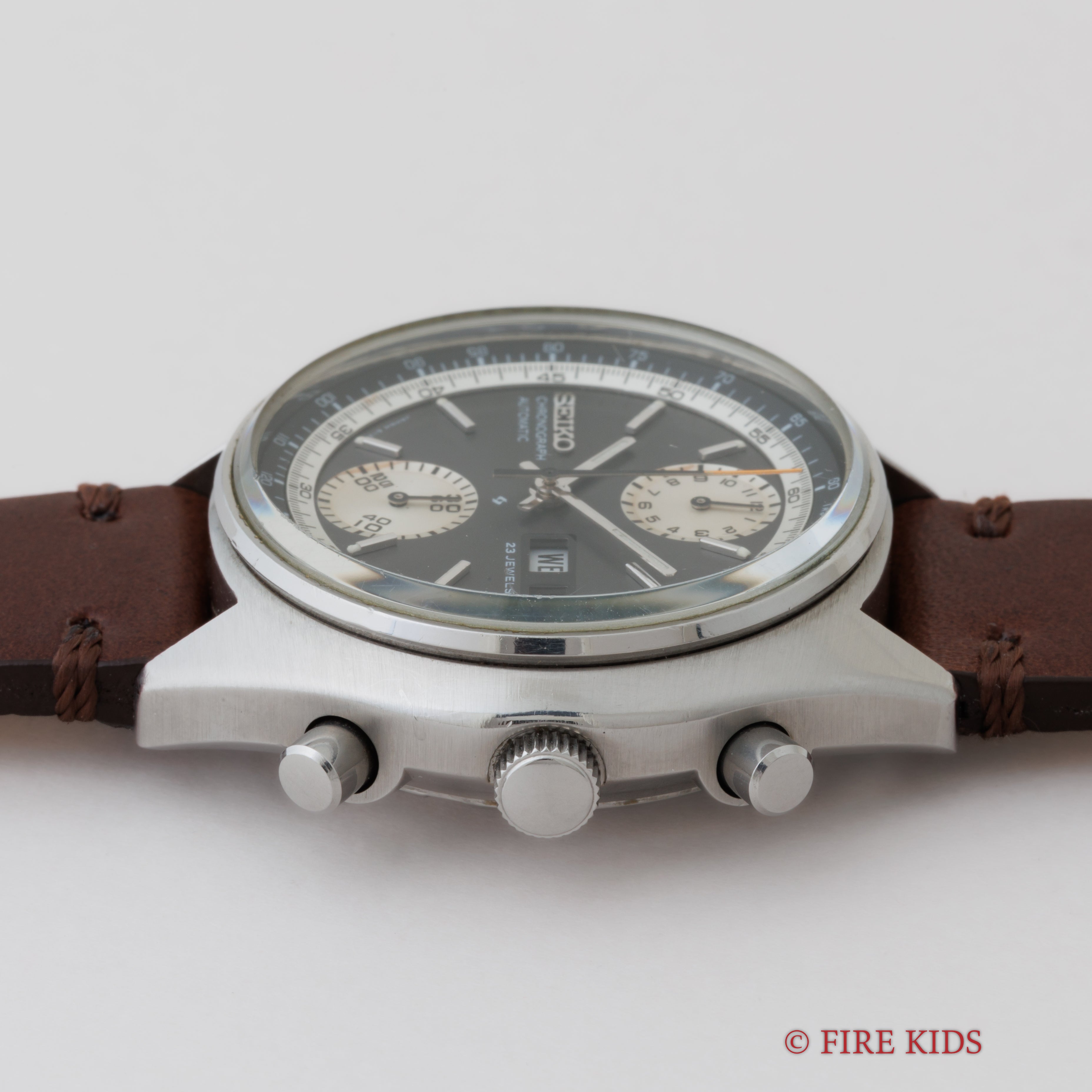 セイコー クロノグラフ 自動巻き 1971年製 Ref.6138-8000 Cal.6138B 逆パンダ