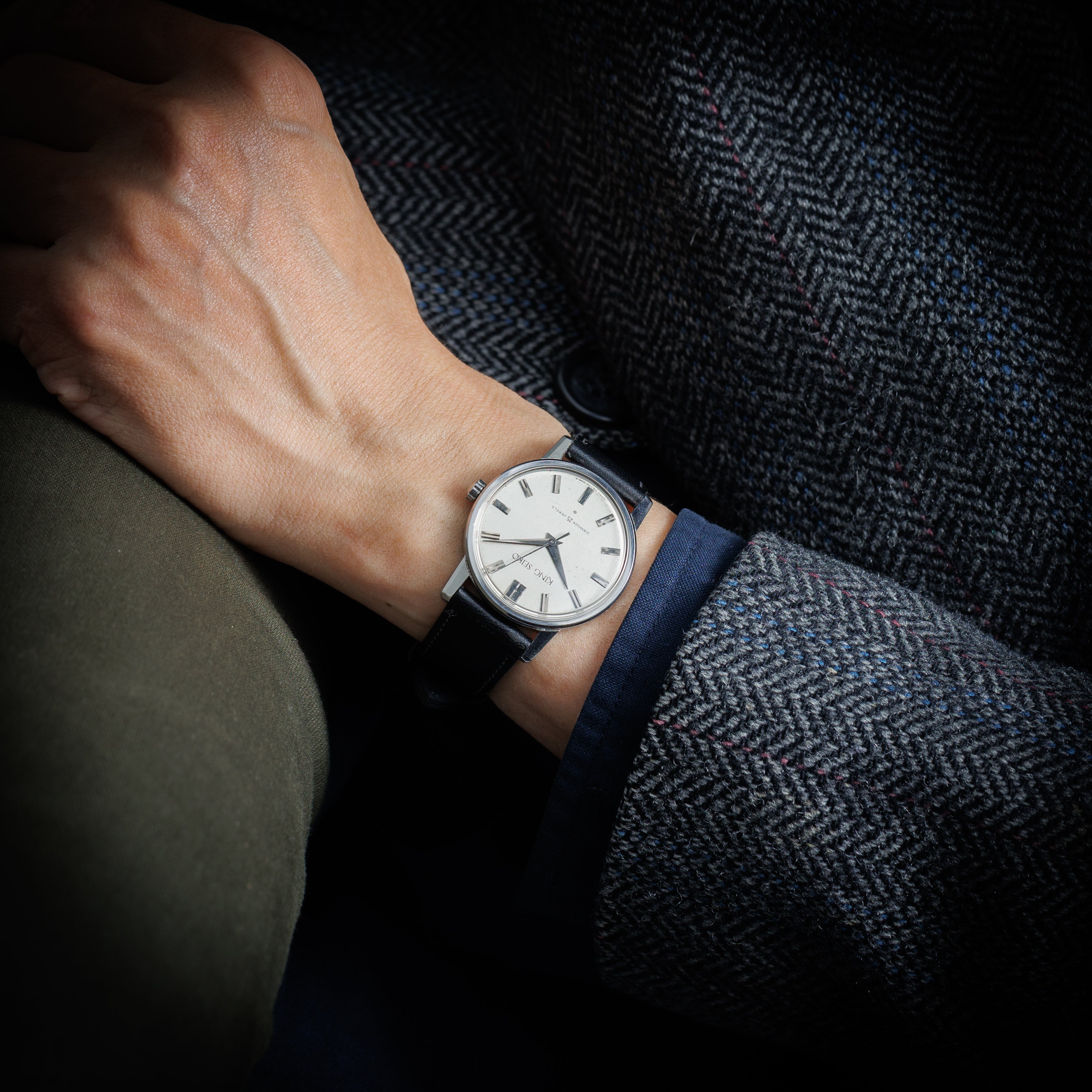 キングセイコー ファースト 1962年製 SS 手巻き SDダイヤル