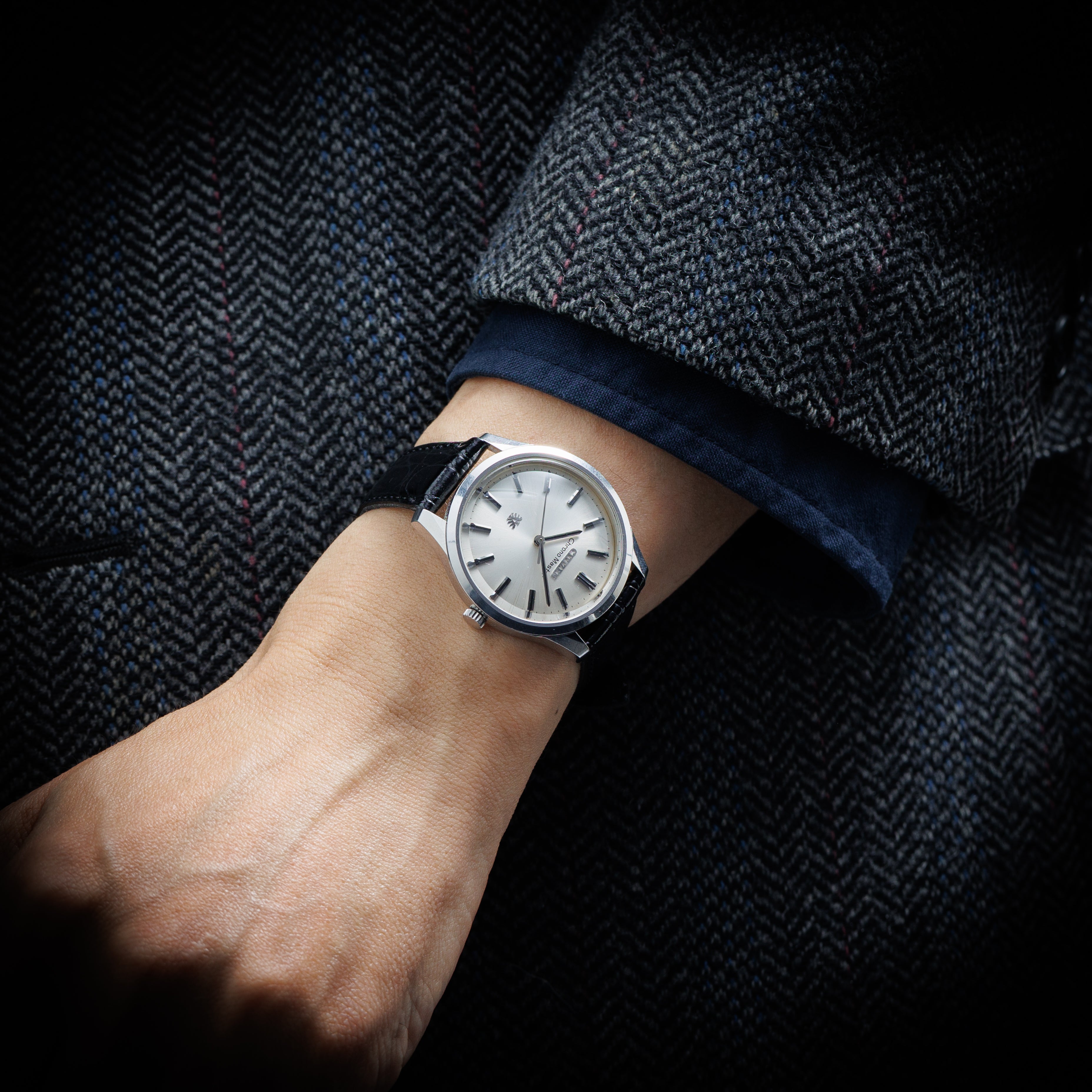 シチズン クロノマスター 1968年製 Ref.H005 3002-Y 手巻き 鷲メダル