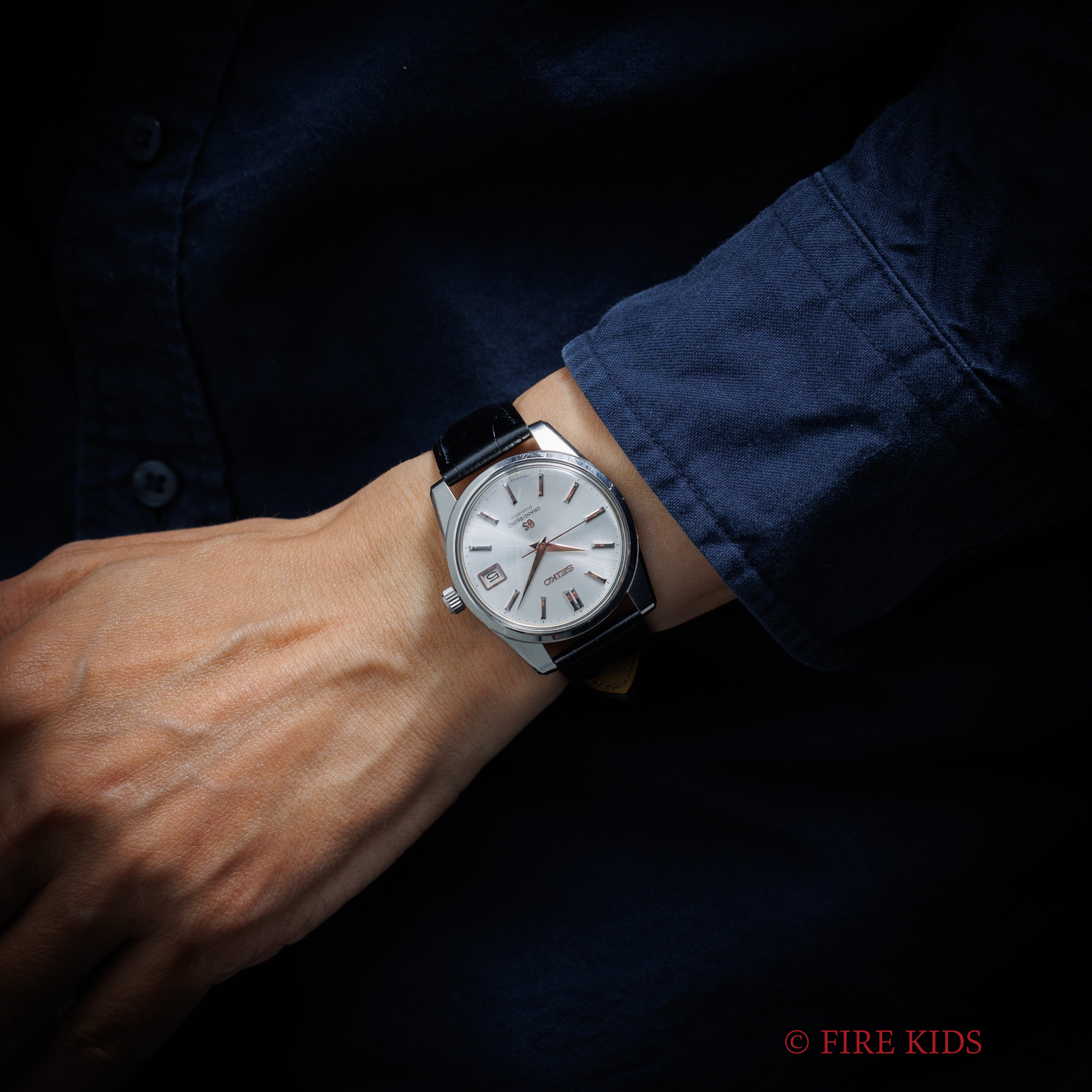 グランドセイコー セカンドモデル後期 1966年製 5722-9990 57GS セルフデーター ロービート手巻