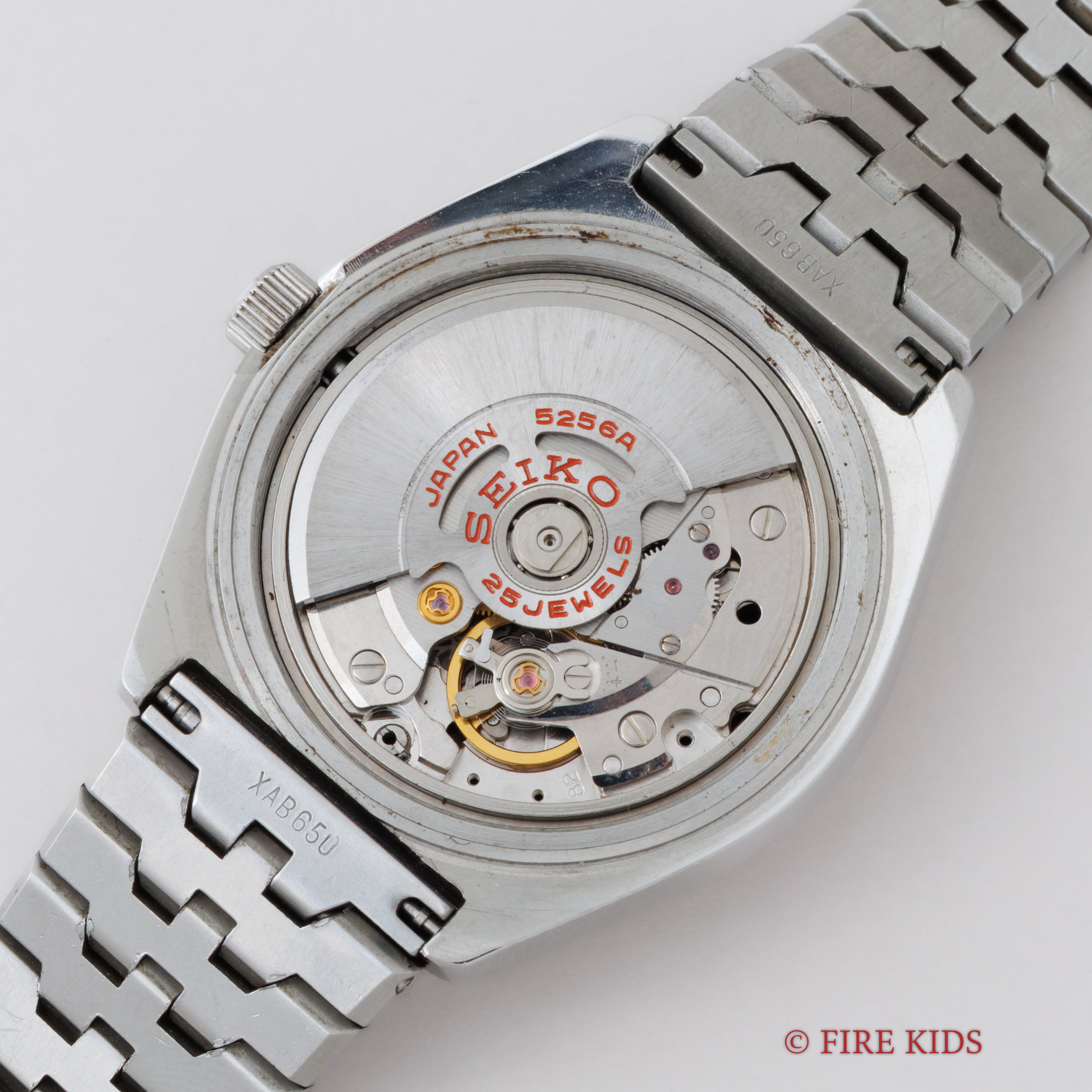 キングセイコー スペシャル バナック 1973年製 Ref.5256-6000 グリーングラデーションダイヤル 純正ブレス