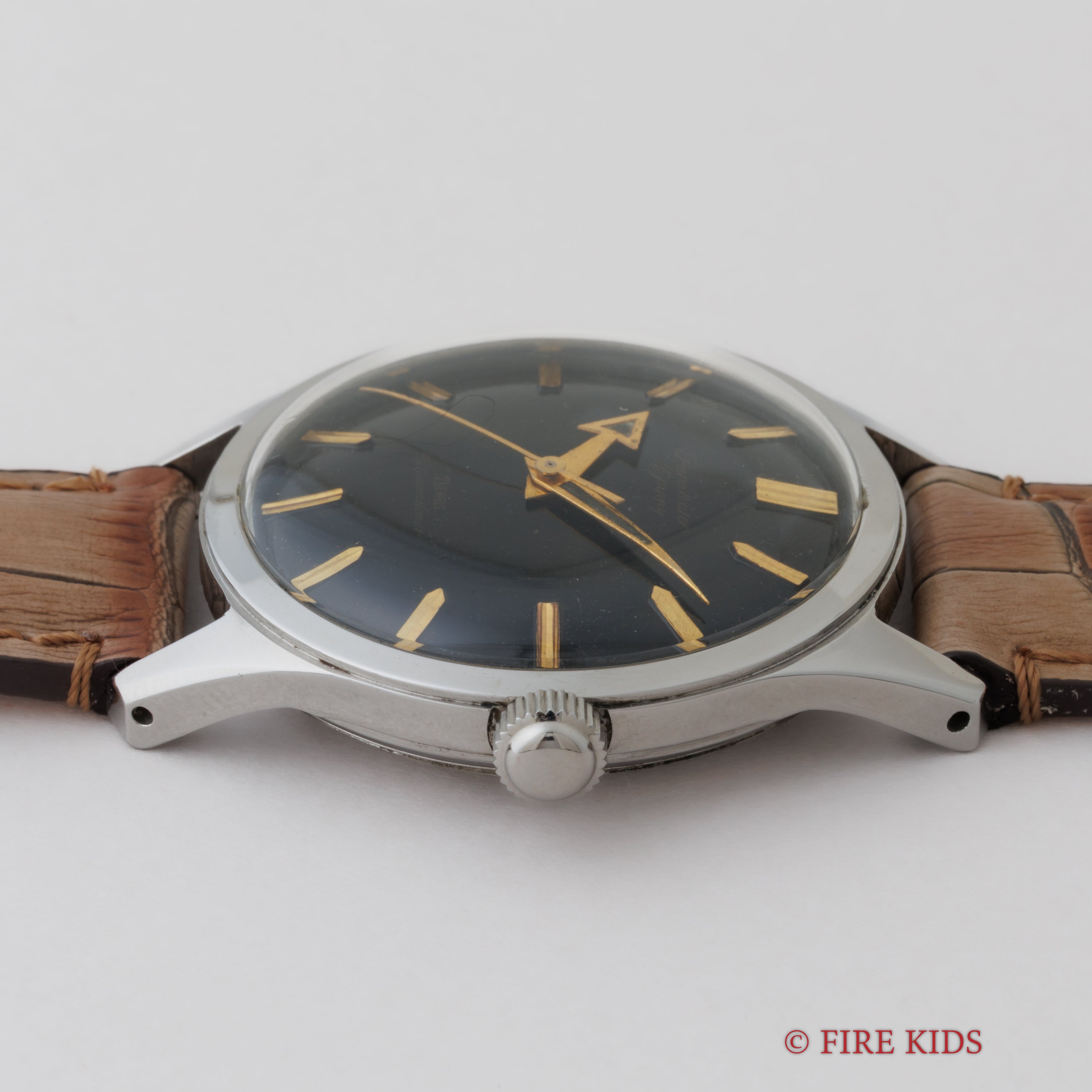 シチズン パラウォーター グッピー 1960年代製 ブラックダイヤル アローハンド 手巻き