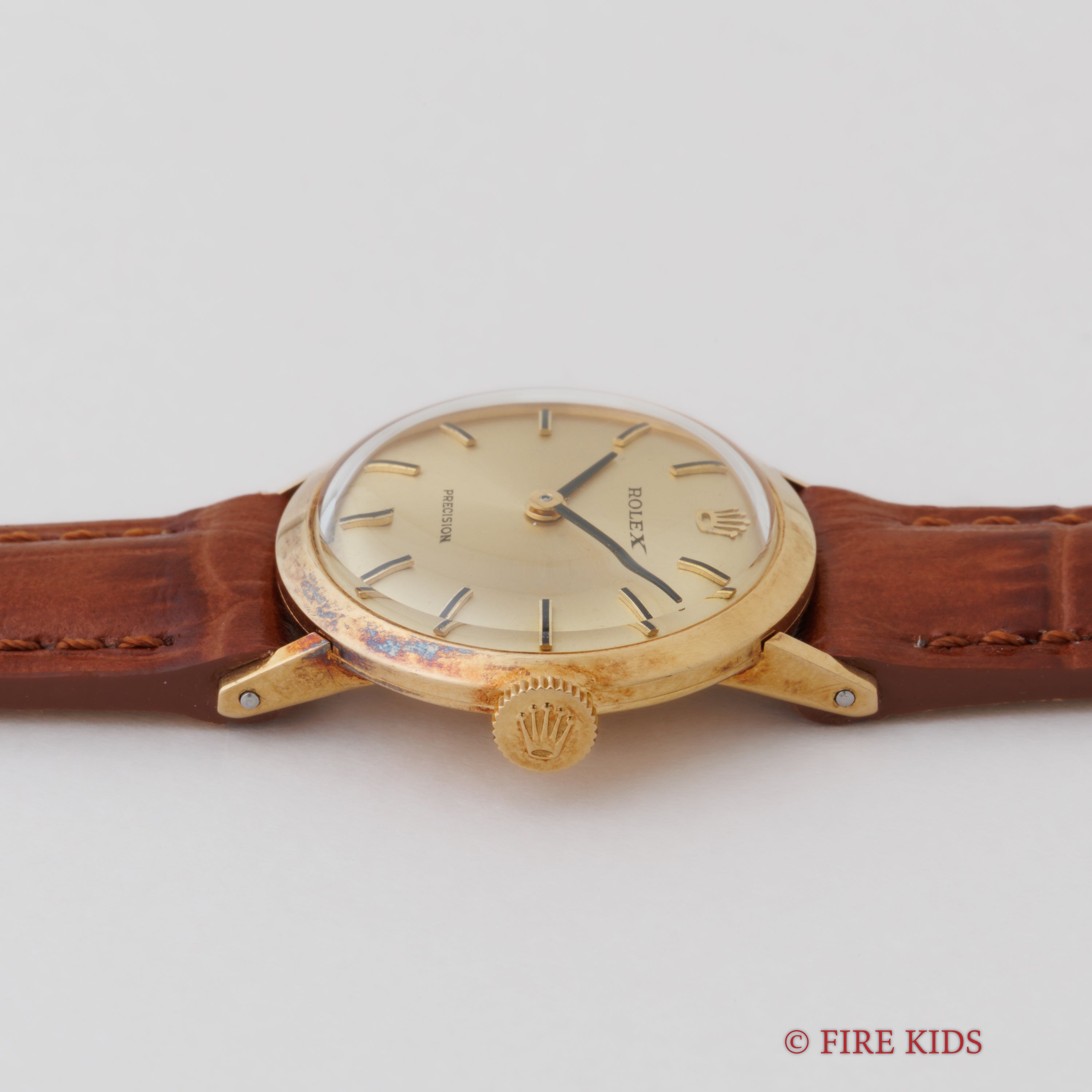 ロレックス 18金無垢 レディース  プレシジョン 1970年製(昭和45年製) Ref.2191 手巻き