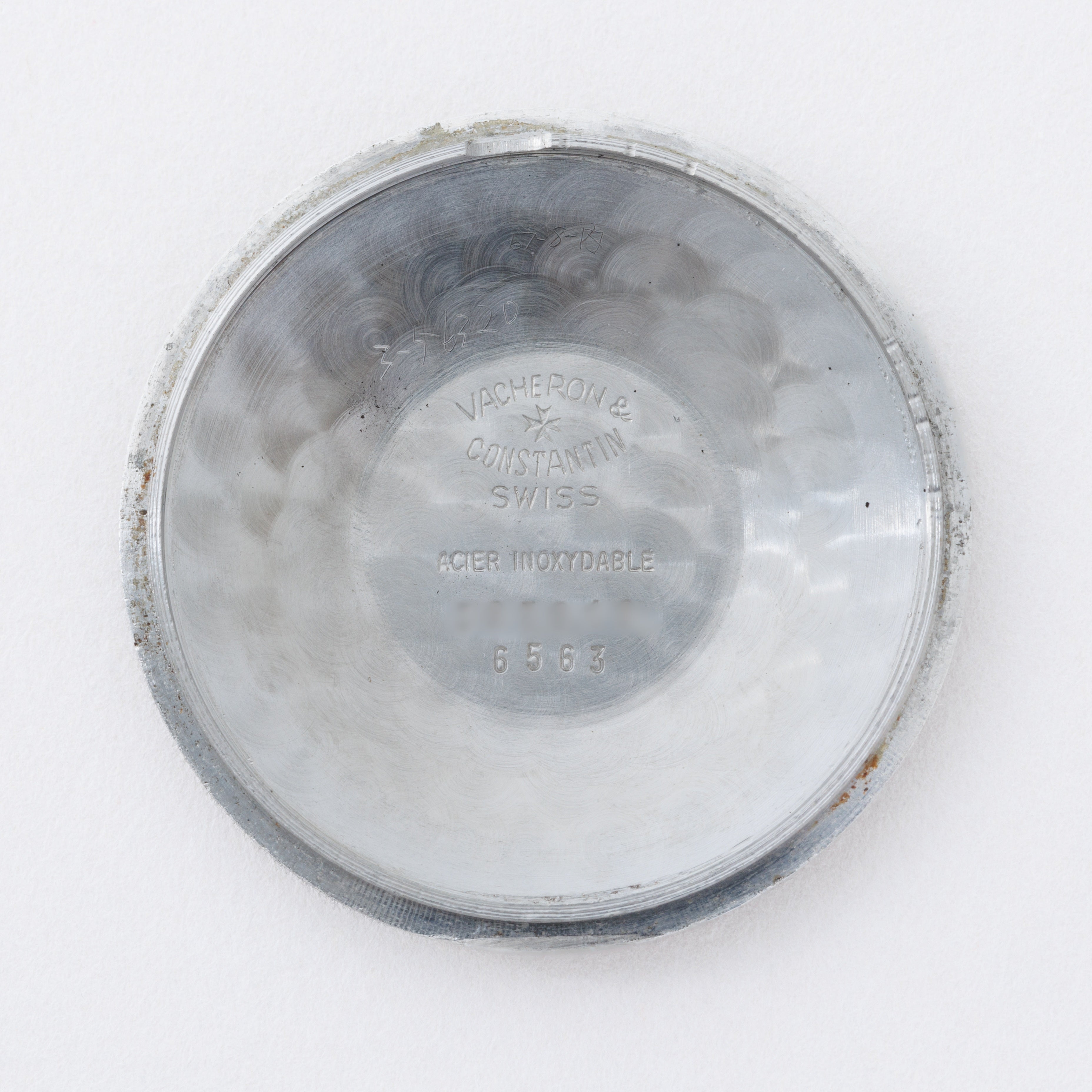 ヴァシュロン・コンスタンタン チューラーWネーム 1960年代製 Ref.6563 サティフィケート付き
