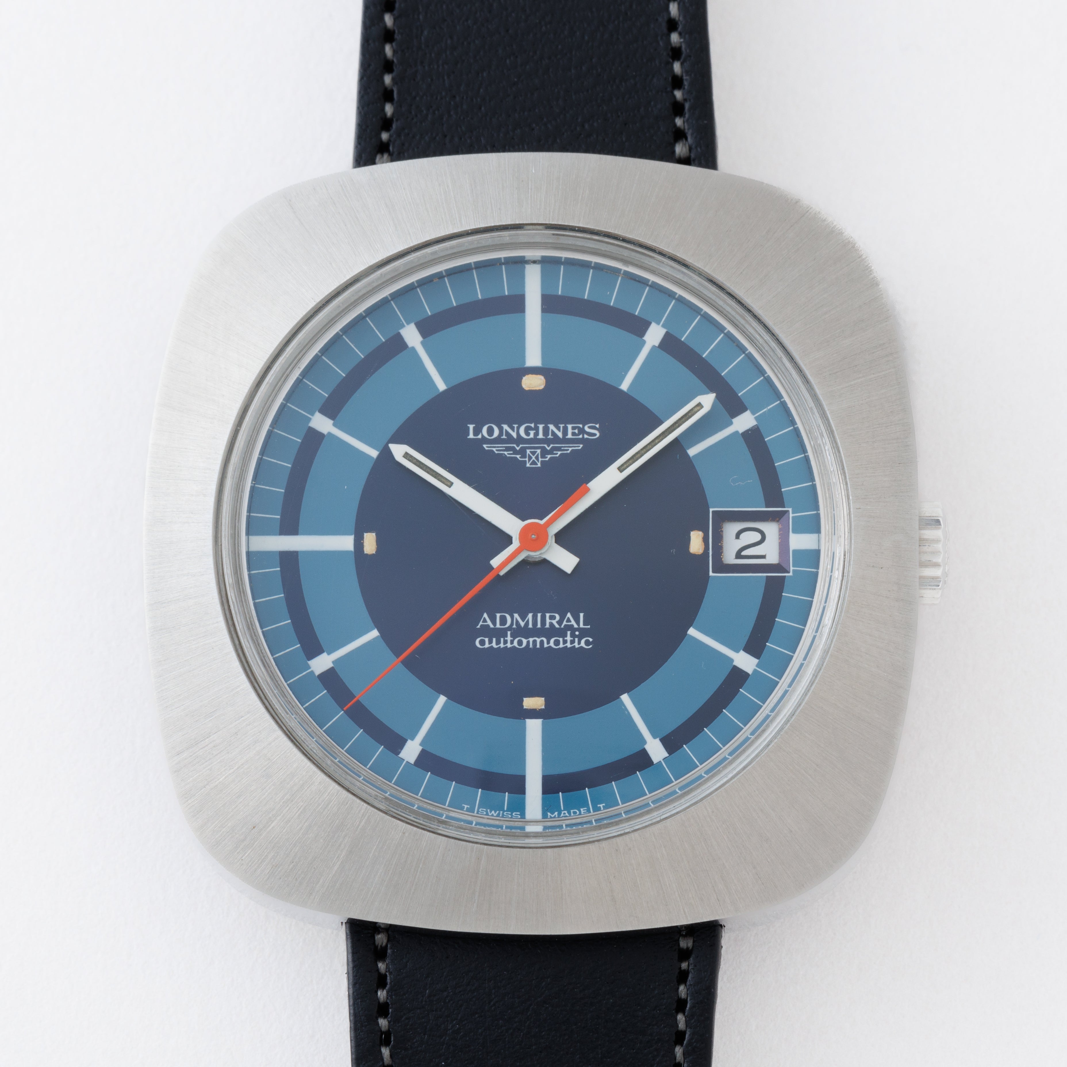 ロンジン アドミラル 1970年代製 ブルーツートーンダイヤル