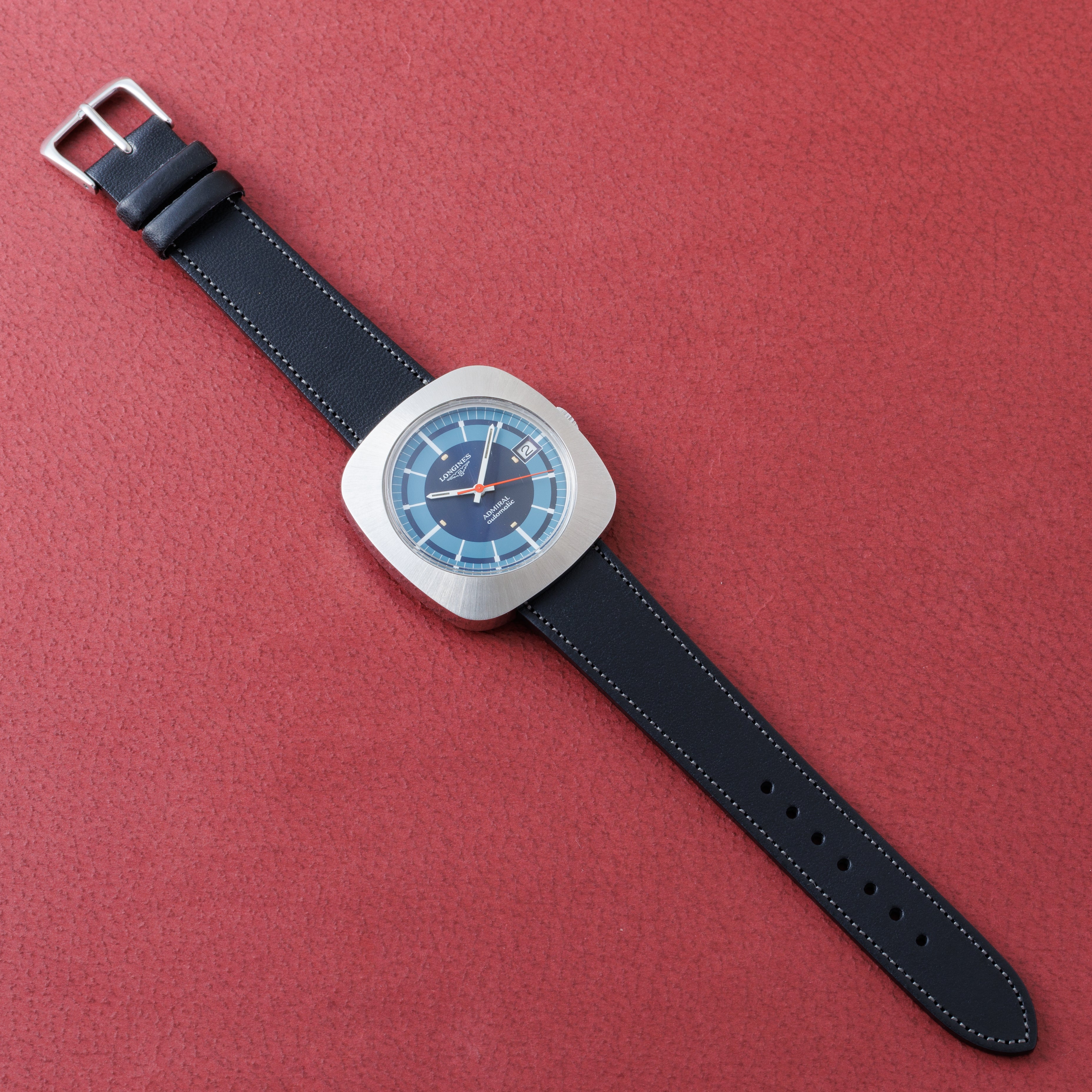 ロンジン アドミラル 1970年代製 ブルーツートーンダイヤル