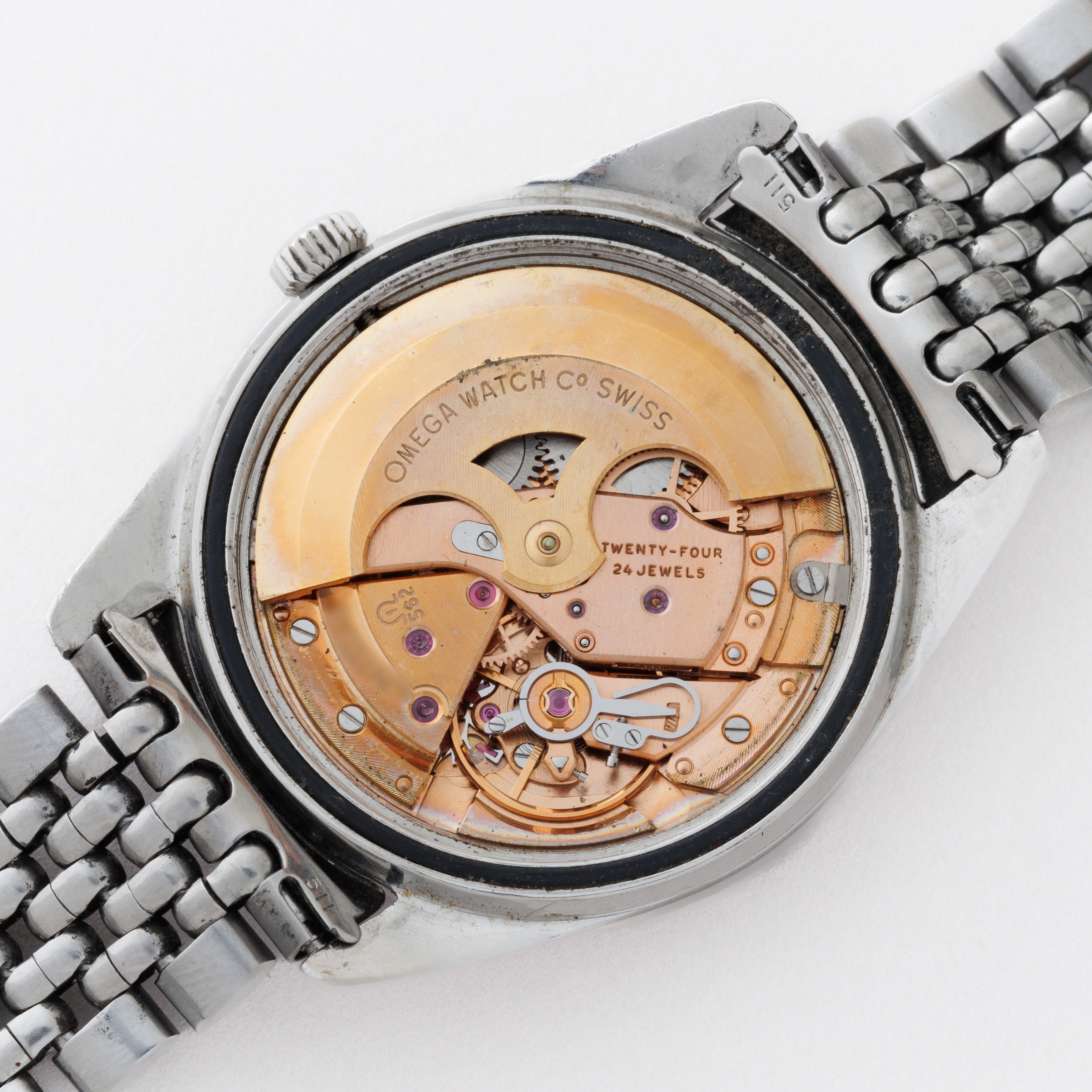オメガ シーマスター 1965年製 Ref.168.024 シルバーダイヤル ブレス付き
