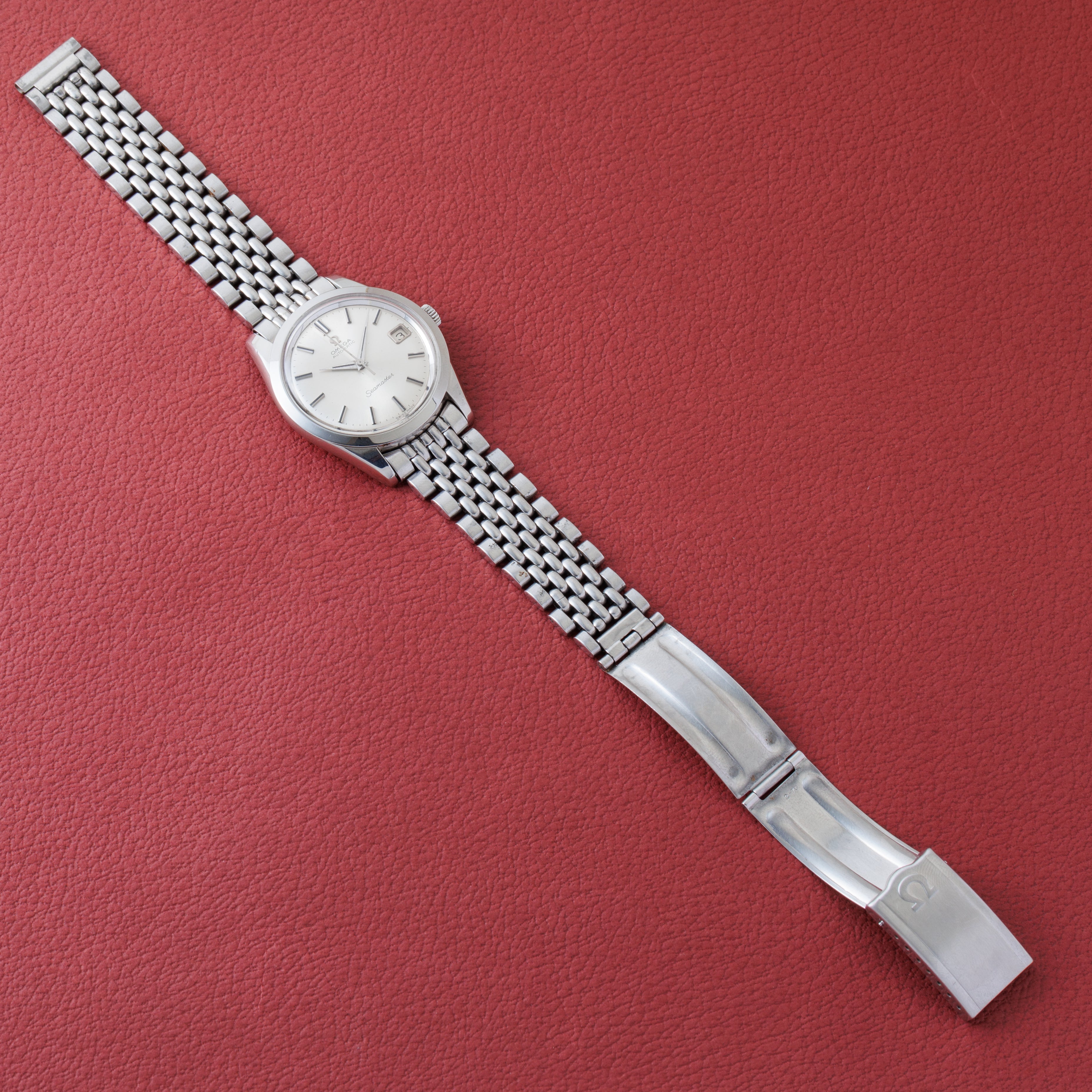 オメガ シーマスター 1965年製 Ref.168.024 シルバーダイヤル ブレス付き
