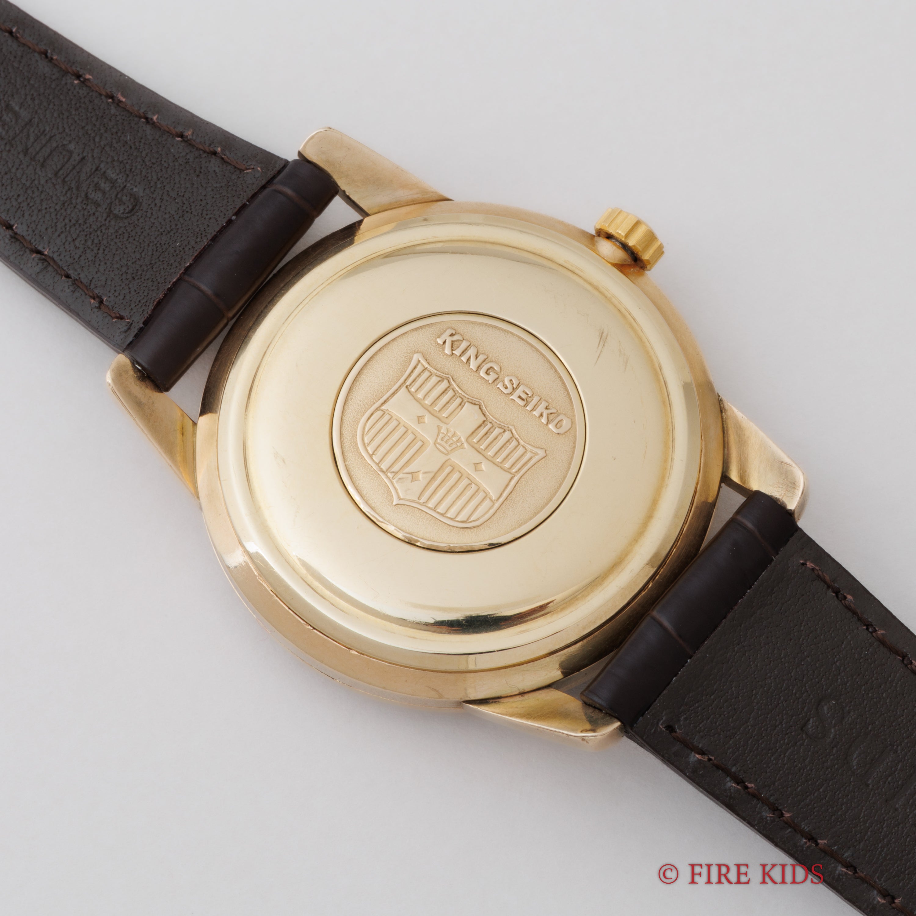 キングセイコー 1966年製 AGFケース Ref.44‐2000 手巻きノンデイト 44KS 盾メダリオン