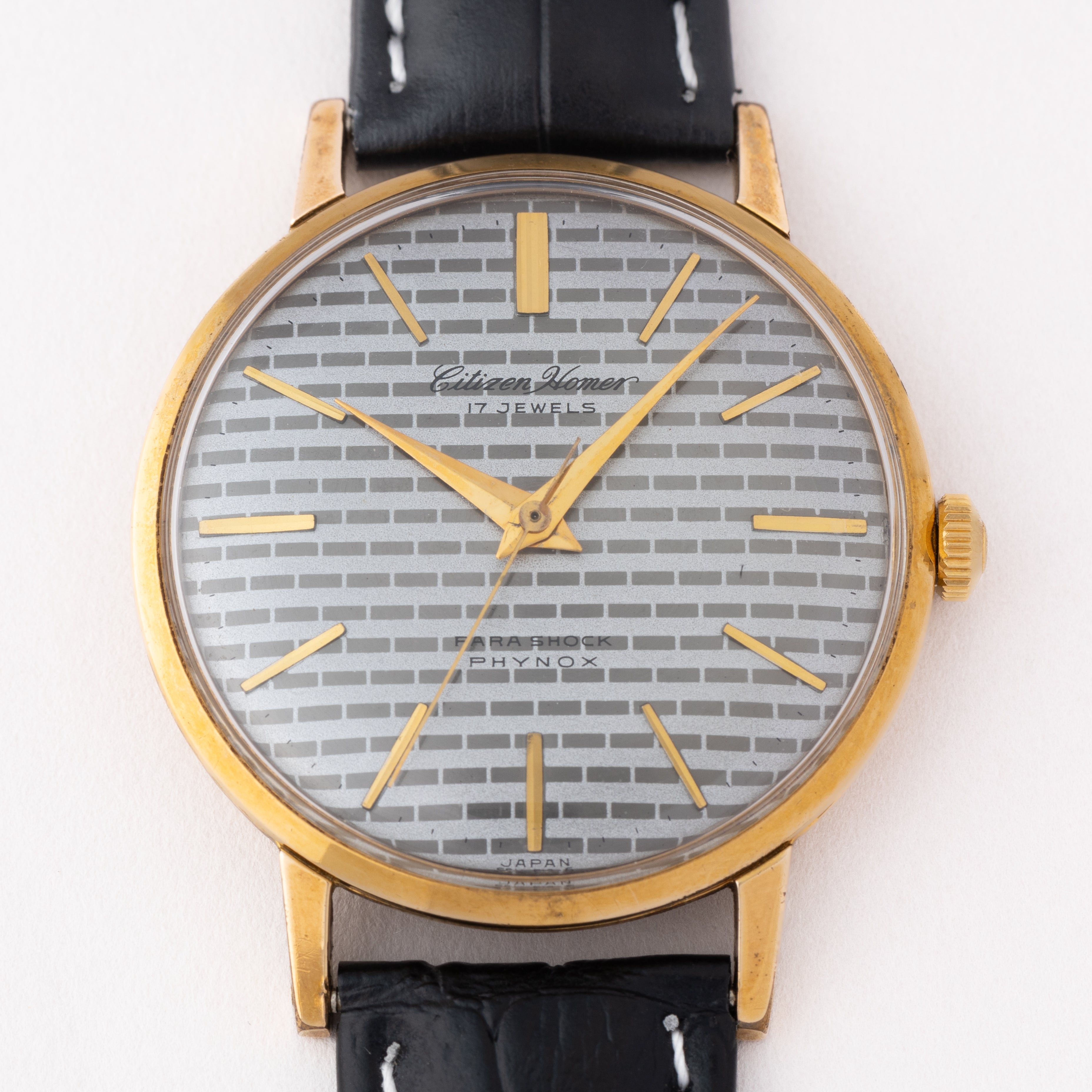 シチズン ホーマー 1961年製 ブリックダイヤル C.G.P 手巻き