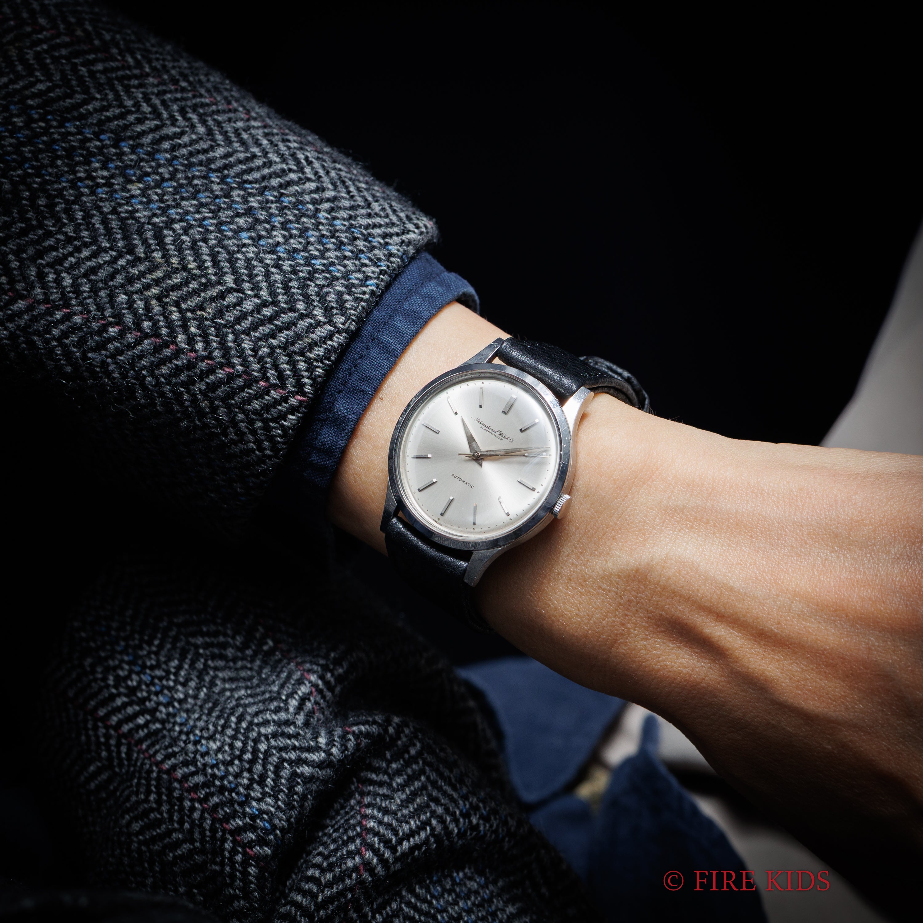 IWC 36mmビッグケース ノンデイト 1963年製 自動巻き Ref.647A Cal.853