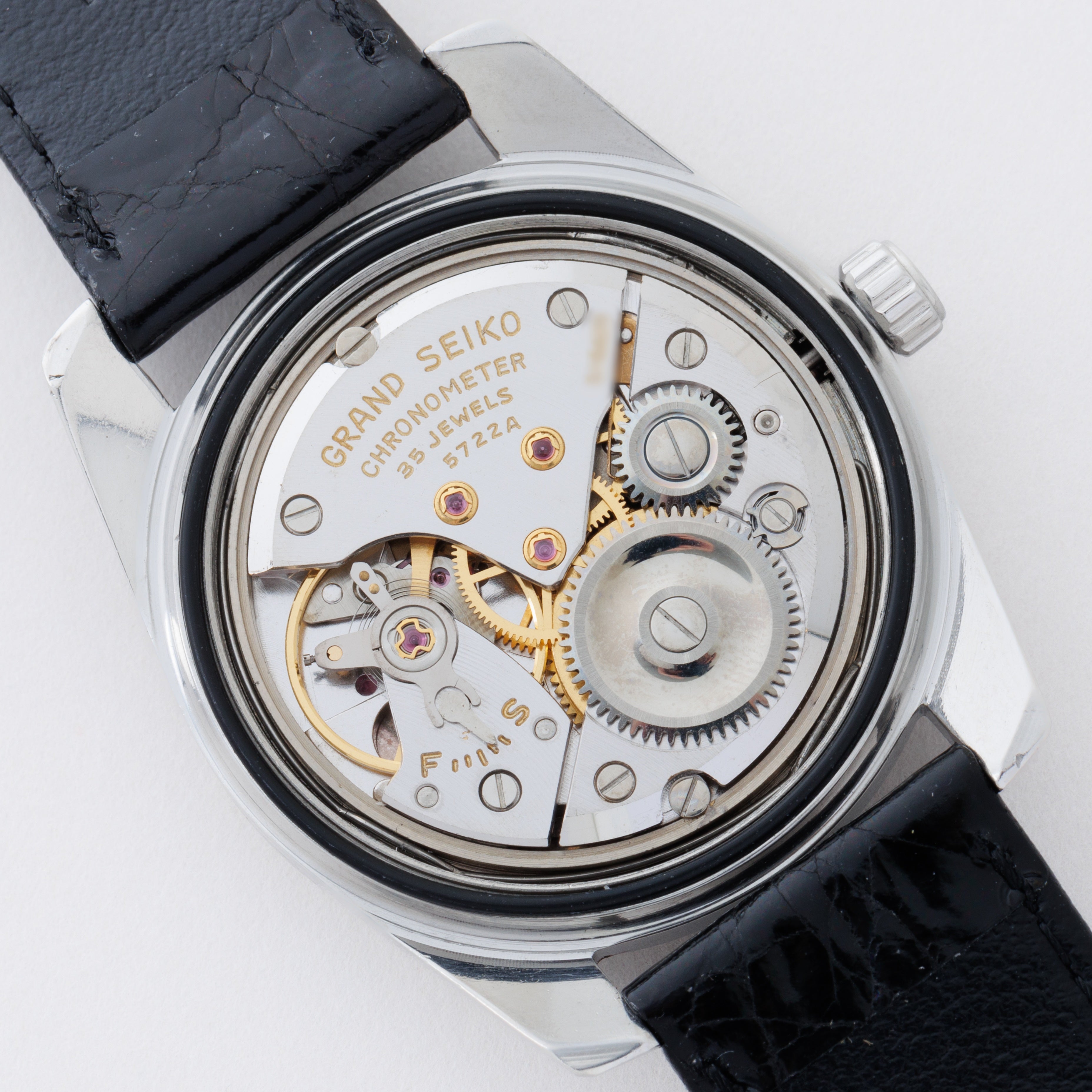 グランドセイコー セルフデーター 2nd前期 1965年製 Ref.5722-9990 57GS クロノメーター 獅子メダル