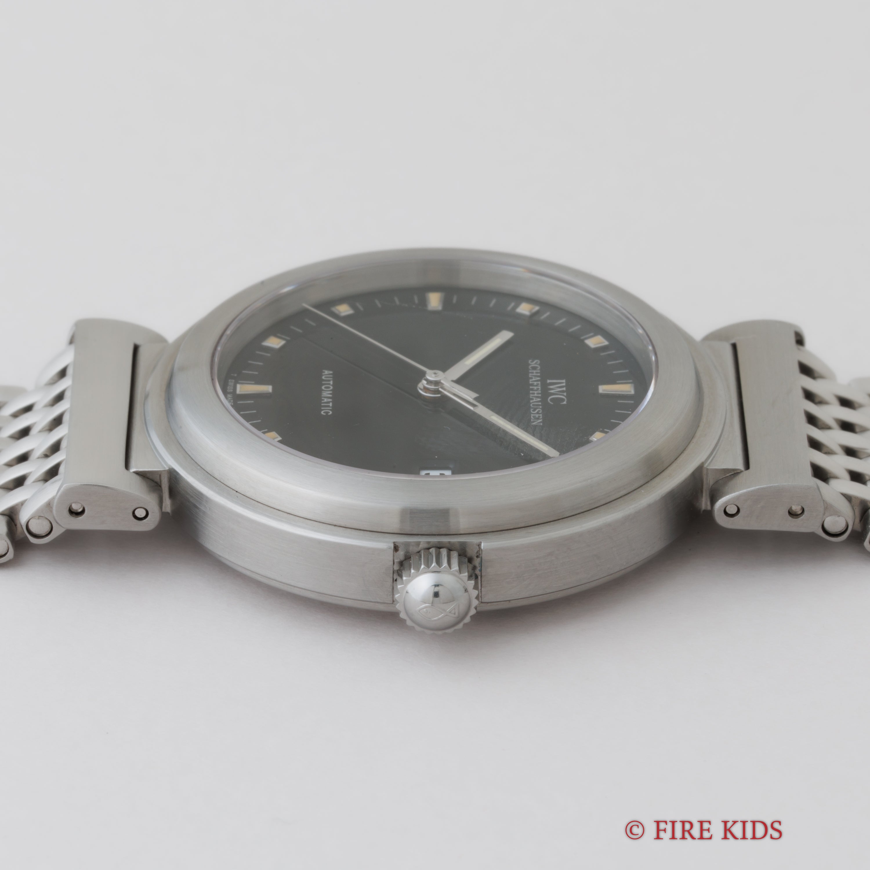 IWC ダ・ヴィンチ SL ブラックダイヤル 1996年製 Ref.IW352805 ブラックダイヤル 箱、ギャラ、タグ、修理明細書付き