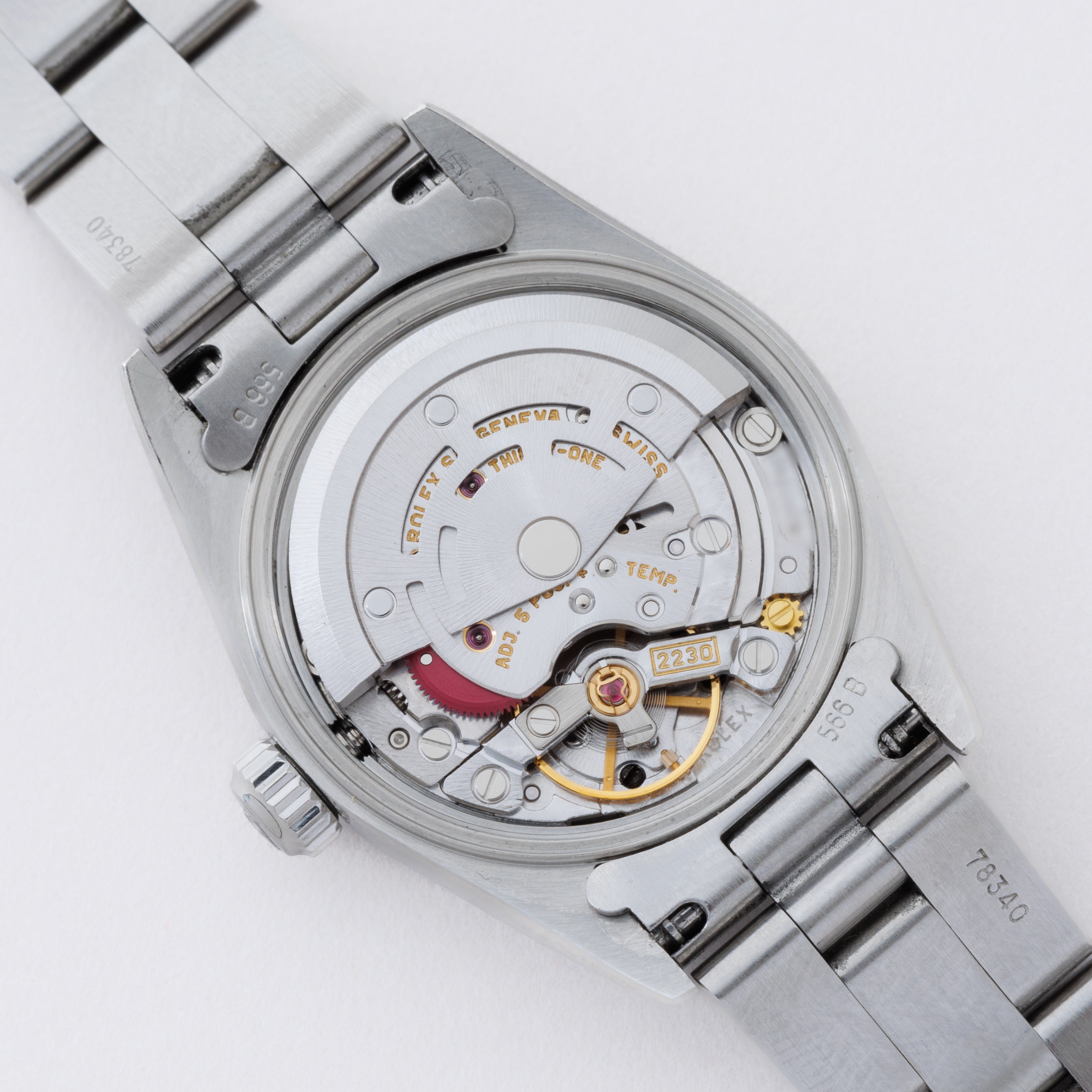 ロレックス レディース オイスターパーペチュアル 1999年製 Ref.76080 エクスプローラーダイヤル タグ付き