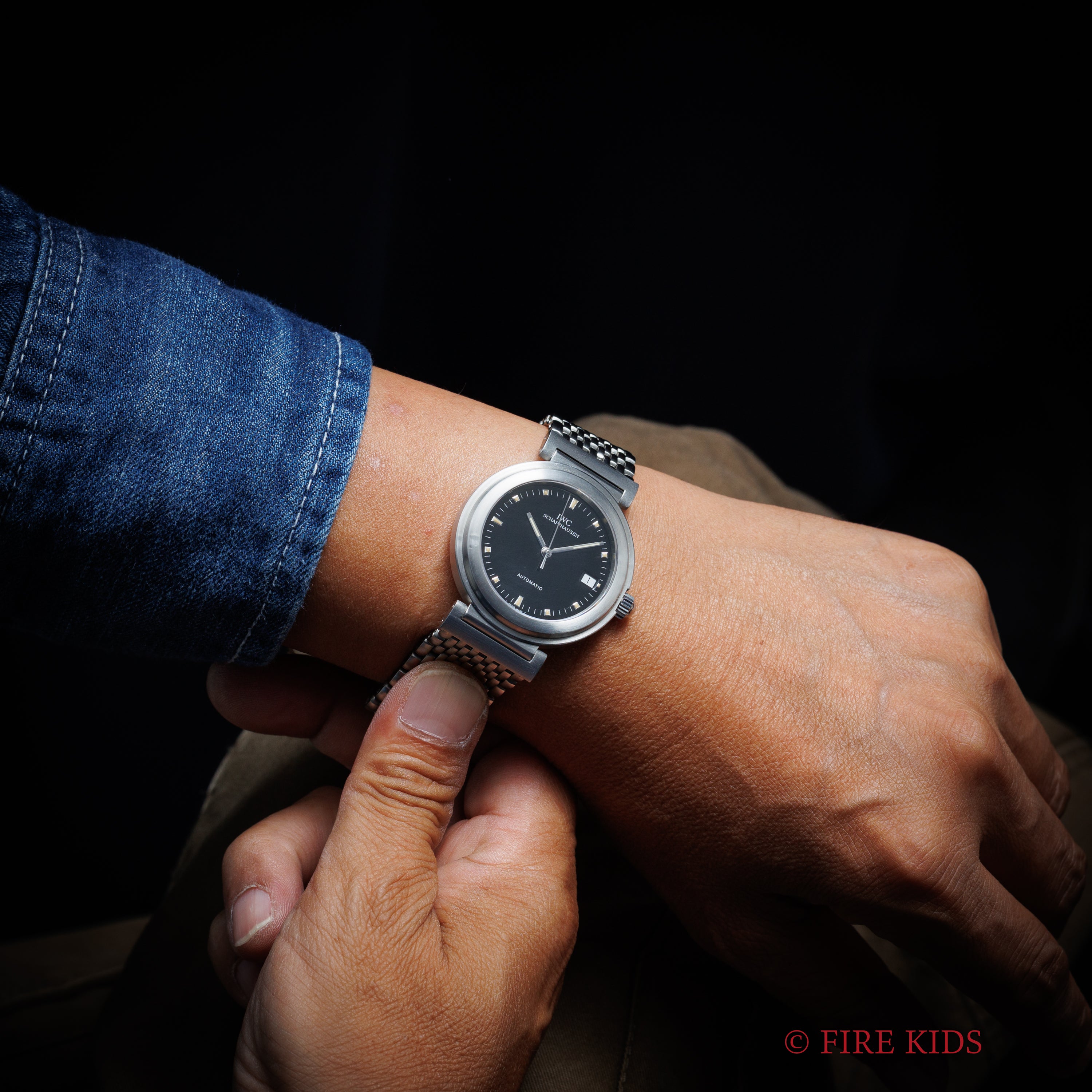 IWC ダ・ヴィンチ SL ブラックダイヤル 1996年製 Ref.IW352805 ブラックダイヤル 箱、ギャラ、タグ、修理明細書付き