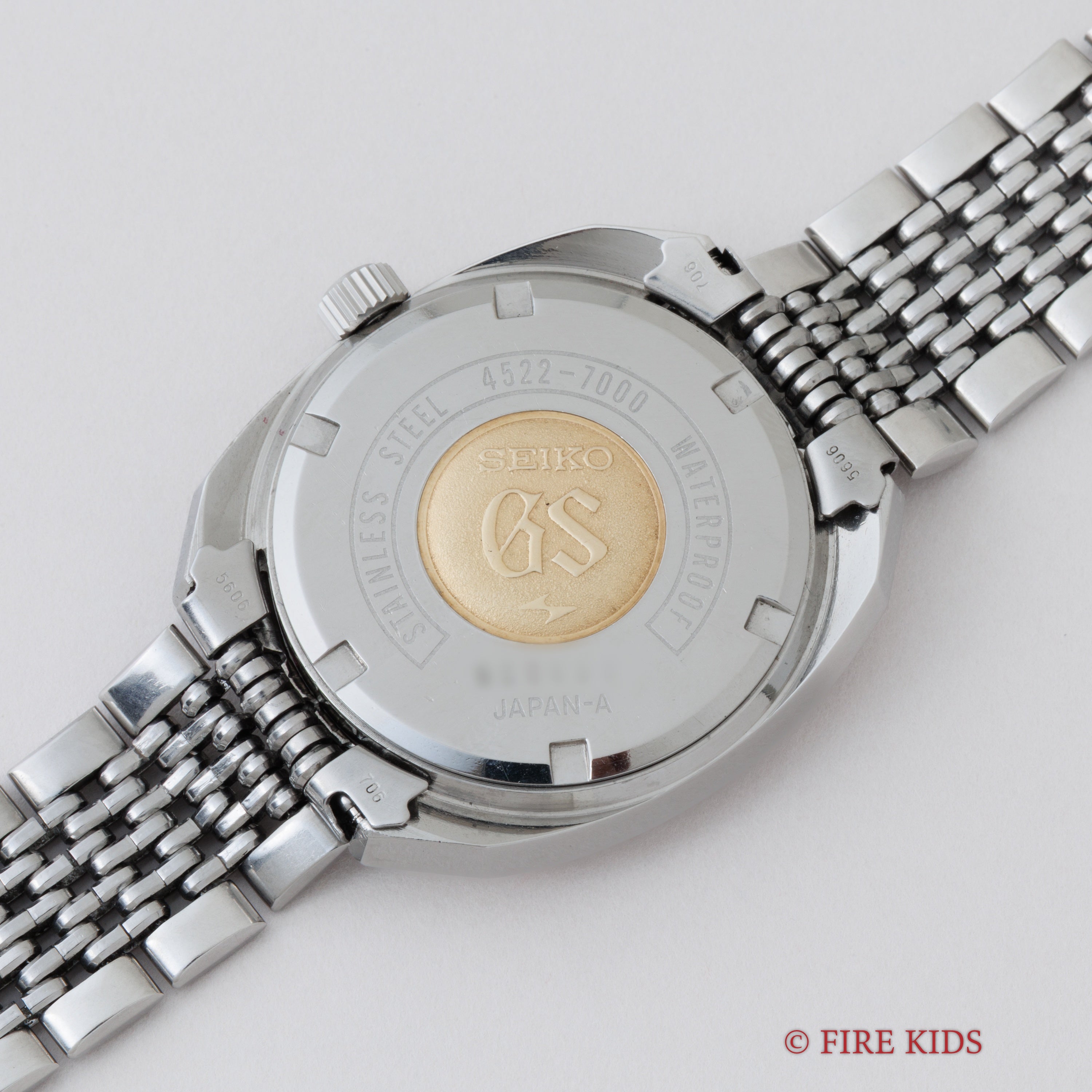 グランドセイコー ハイビート 36000 1969年製 Ref.4522-7000 45GS オクタゴンケース セイコーブレス