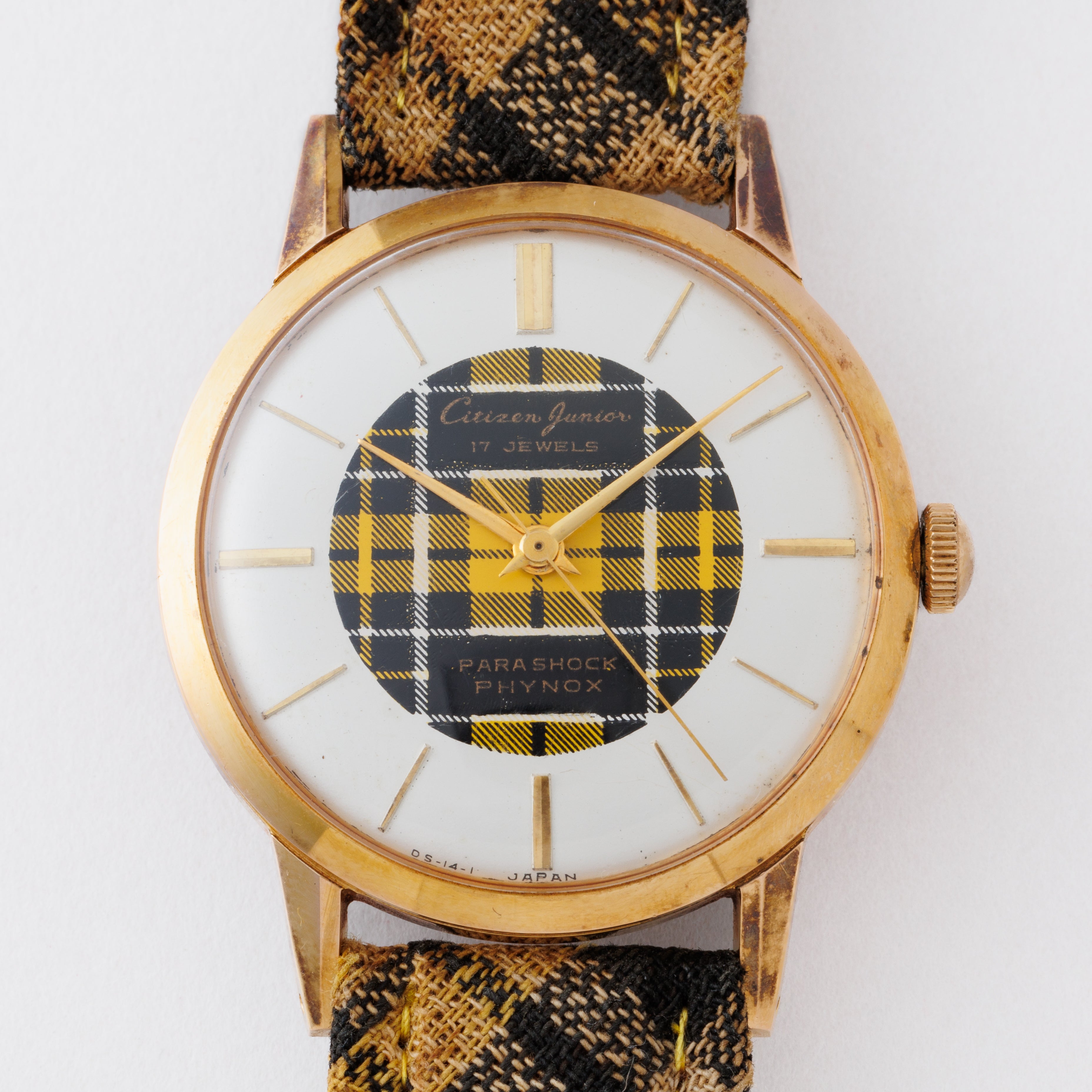 シチズン ジュニア 1959年製 Ref.J140318 ツートーンダイヤル 純正革ベルト