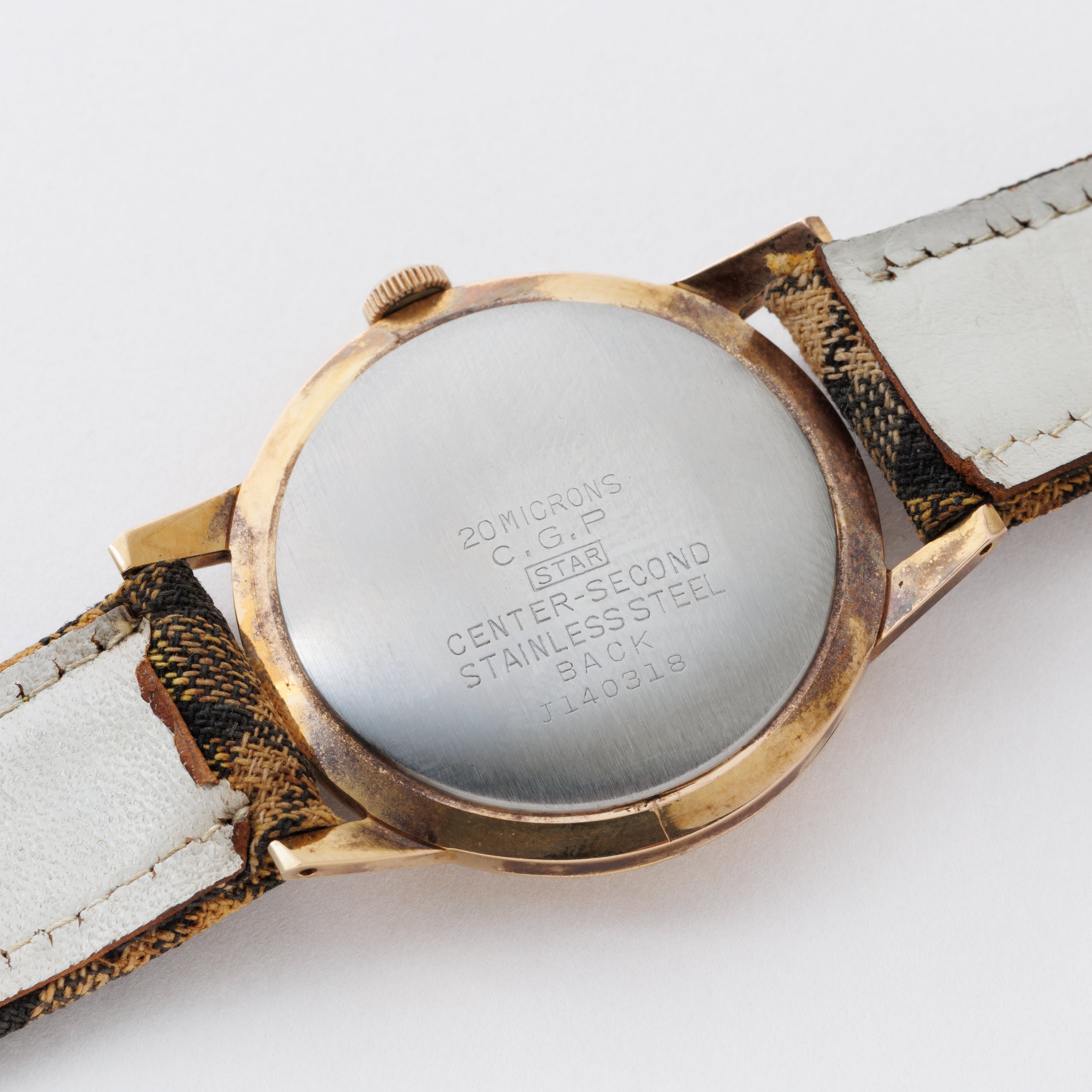 シチズン ジュニア 1959年製 Ref.J140318 ツートーンダイヤル 純正革ベルト