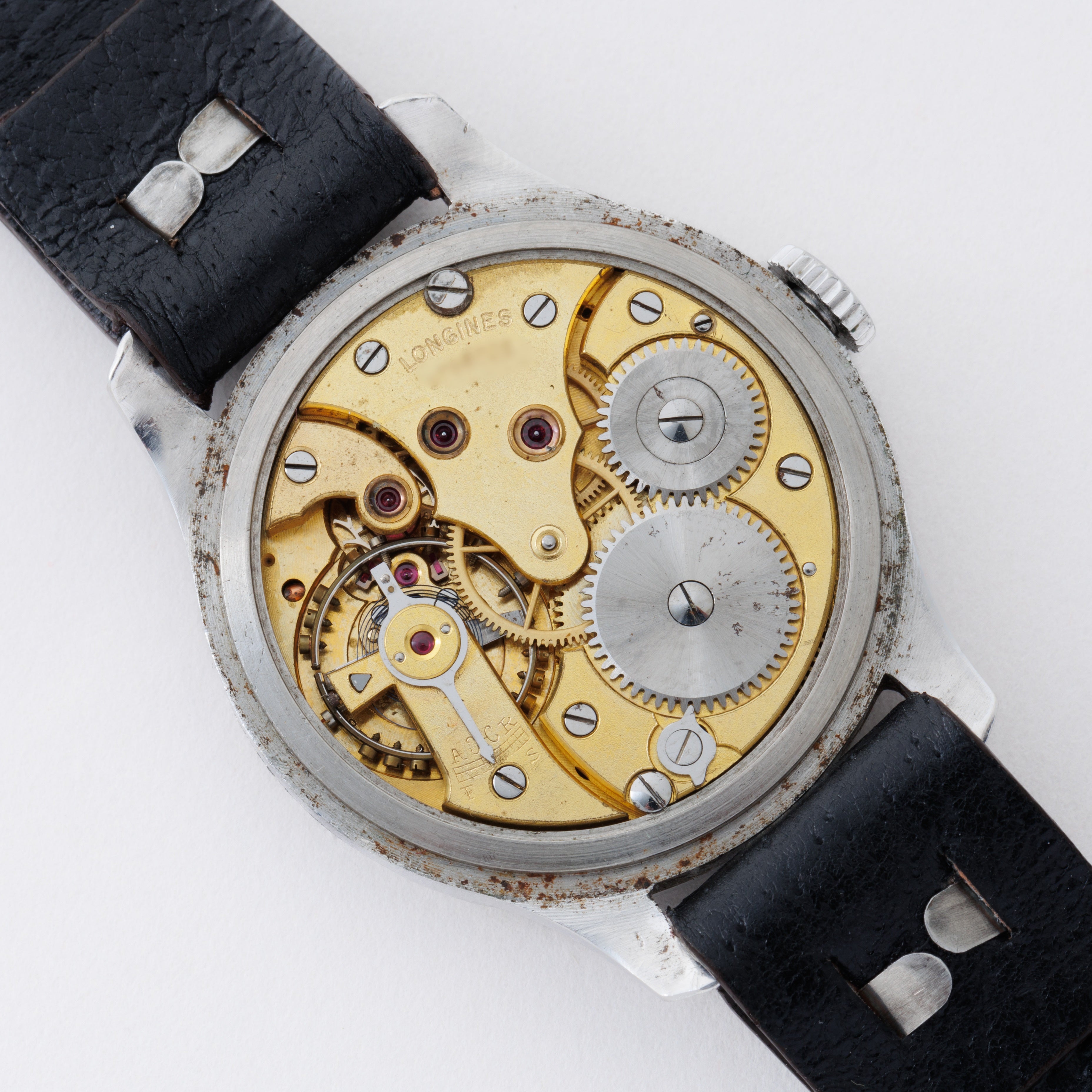 ロンジン ラウンドケース 1930年代後半 Ref.5766702 手巻き Cal.12.68