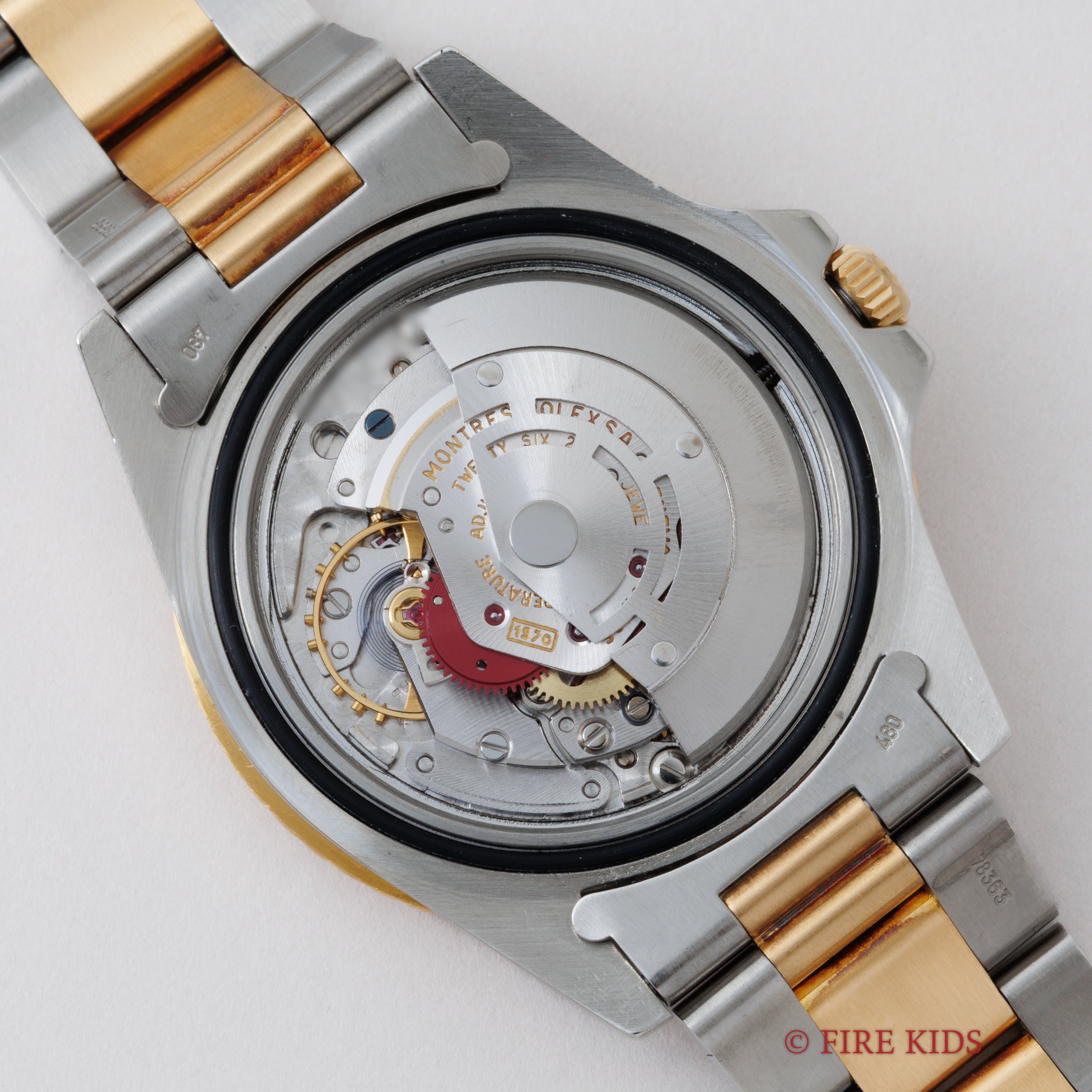 ロレックス GMTマスター 自動巻き 1970年製 Ref.1675コンビ 茶ツボ 純正コンビオイスターブレス