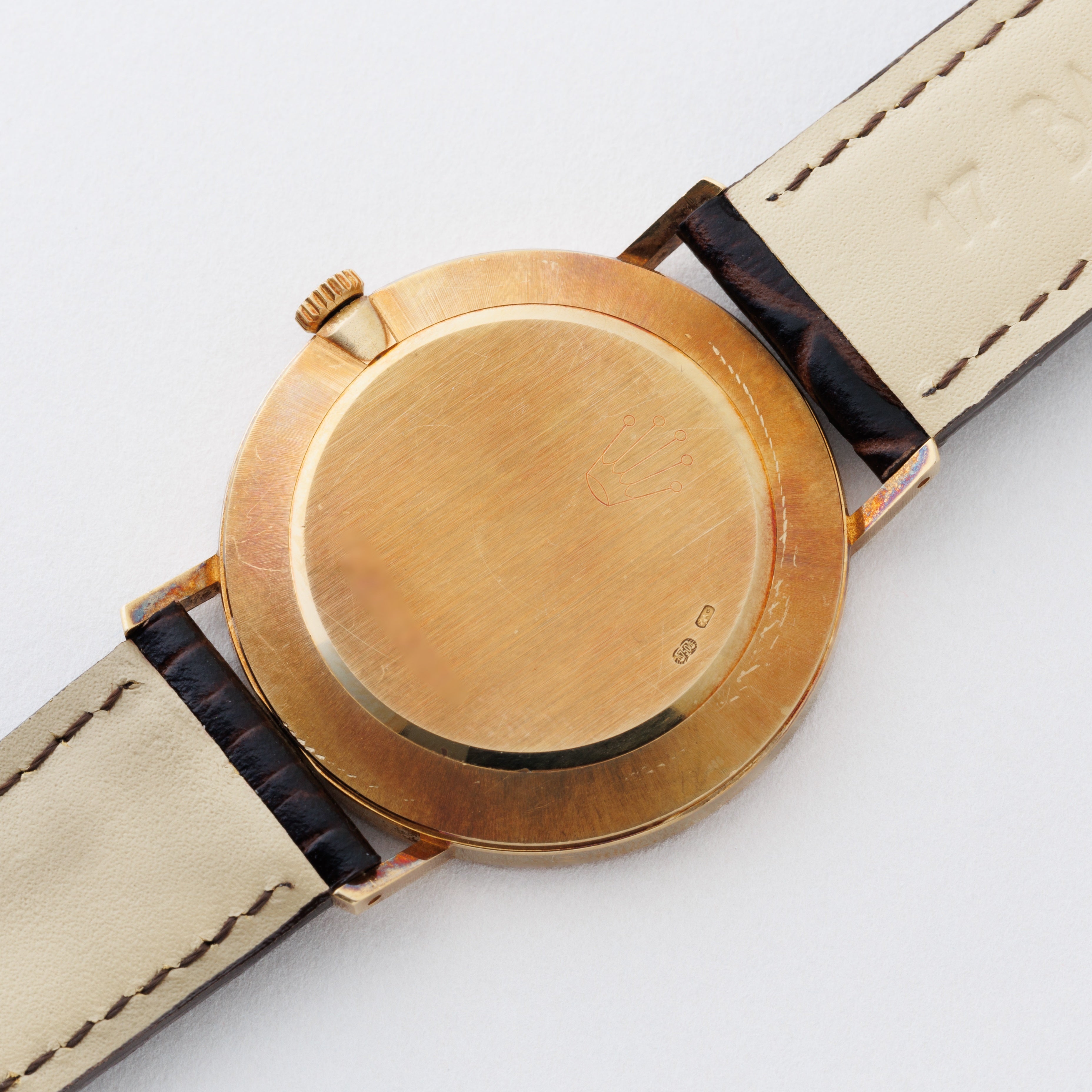 ロレックス チェリーニ 1974年製 Ref.4112 18金無垢ラウンドケース ローマンダイヤル