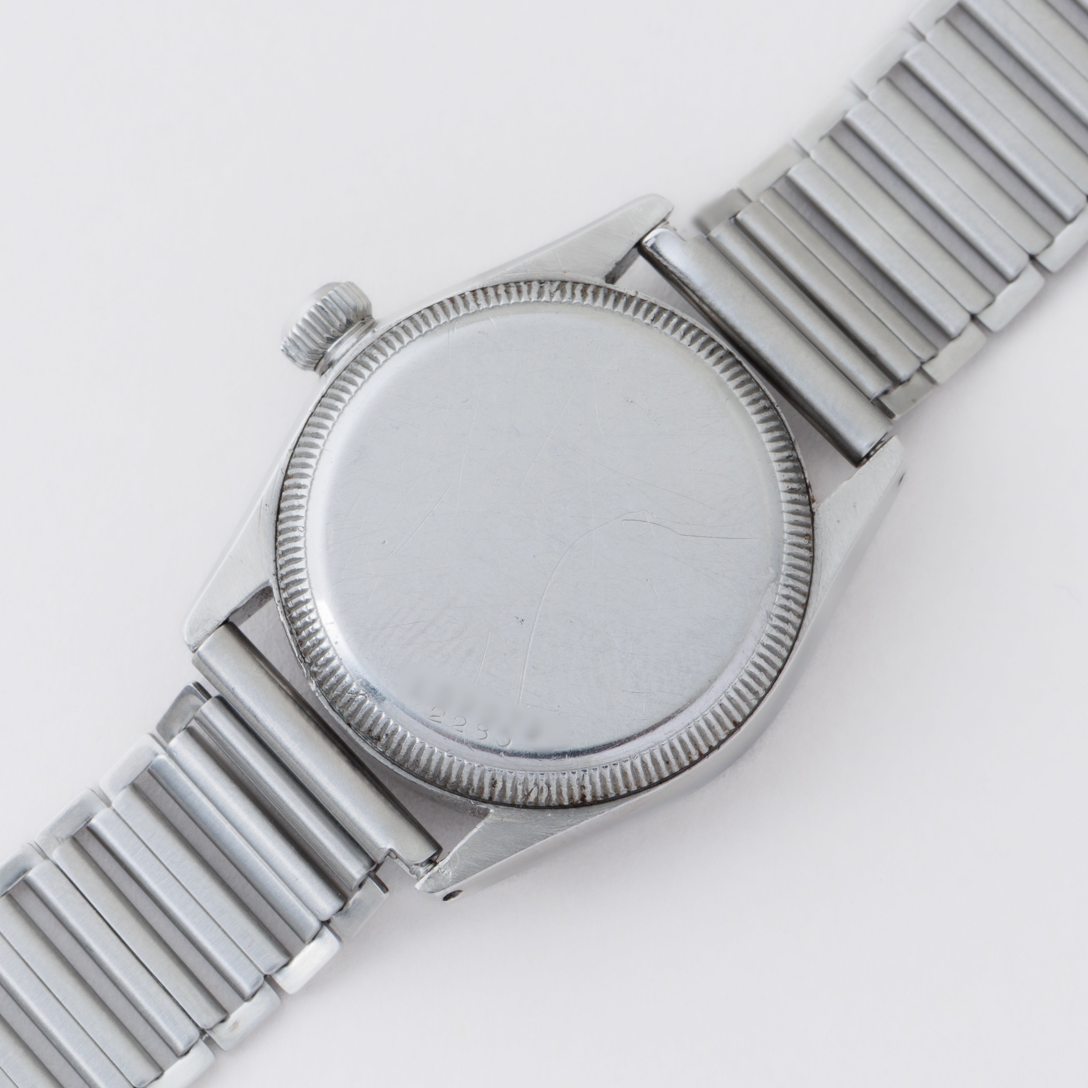 ロレックス オイスター ロイヤル クリスクロスダイヤル 1942年製 Ref.2280 社外バンブーブレス