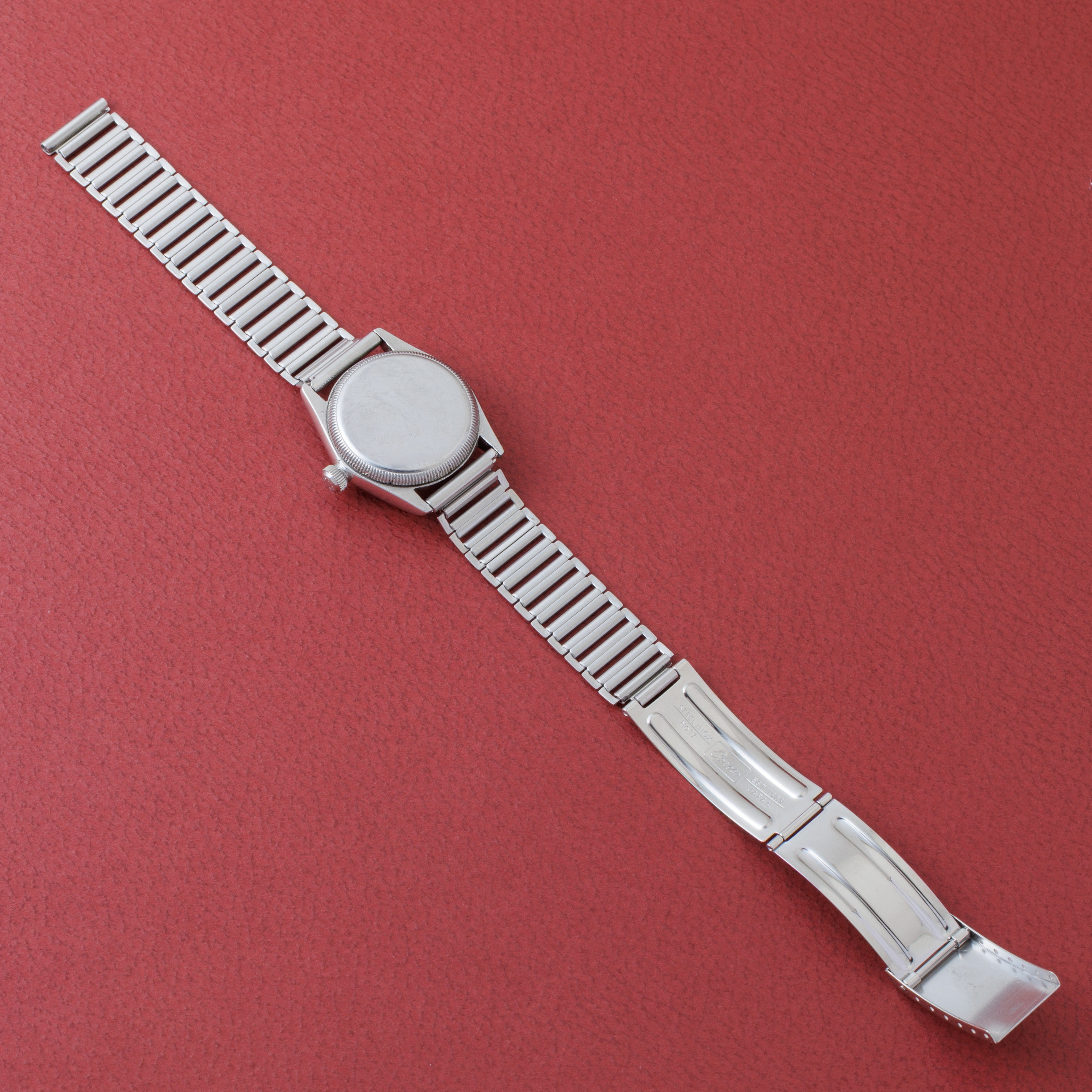 ロレックス オイスター ロイヤル クリスクロスダイヤル 1942年製 Ref.2280 社外バンブーブレス